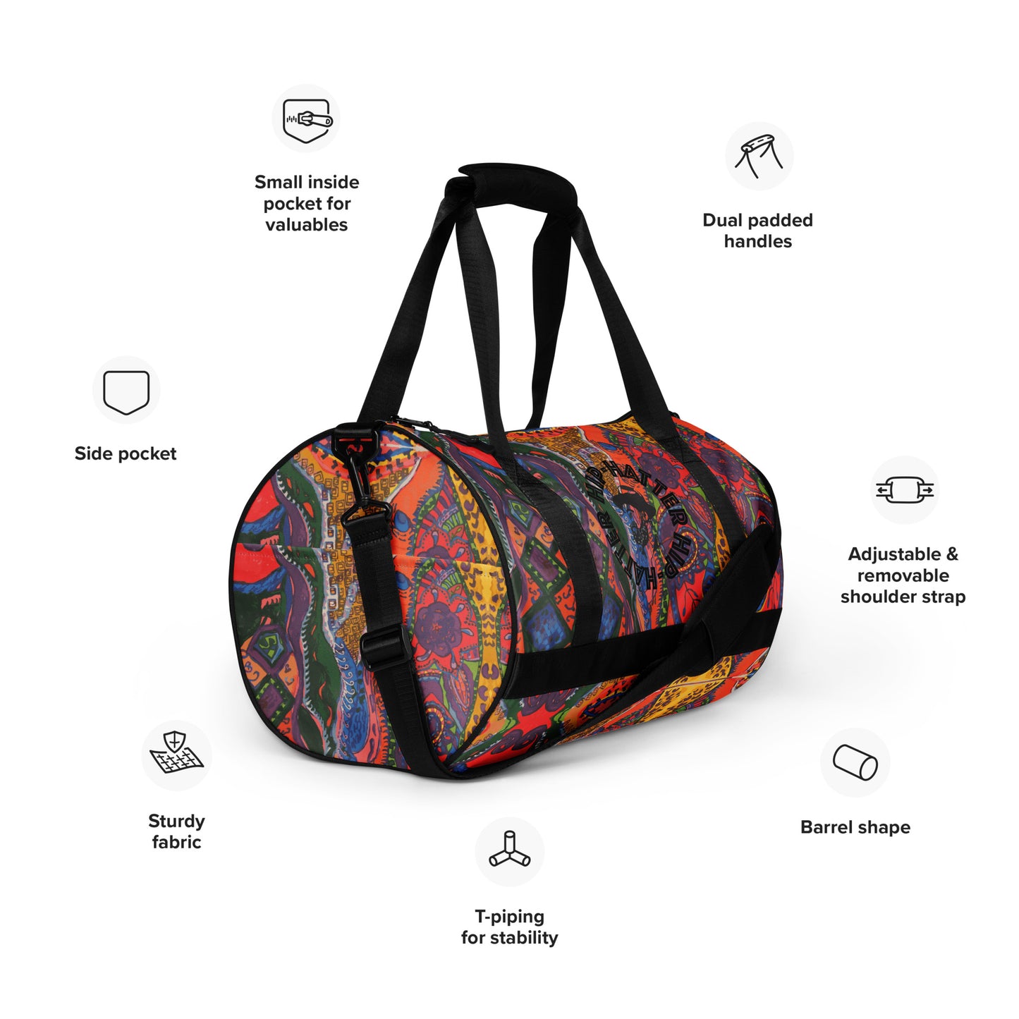 1990s Urban City All Colour gym bag - HipHatter