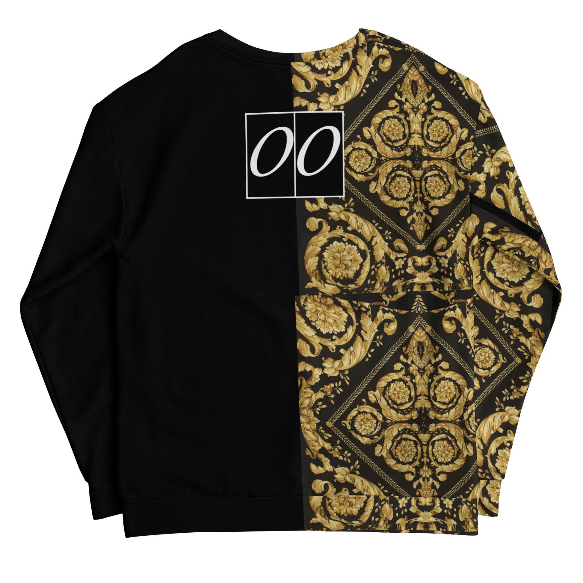 Real Life black and gold baroque team Unisex Sweatshirt - HipHatter