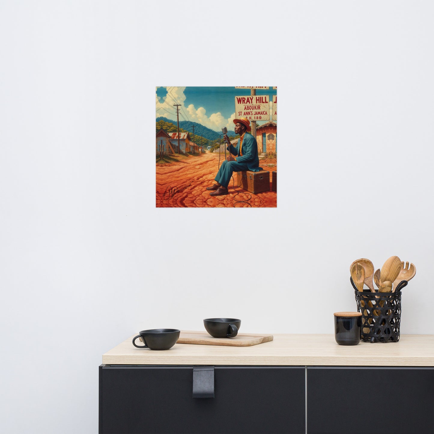 Wray Hill Singer Aboukir Jamaica poster - HipHatter
