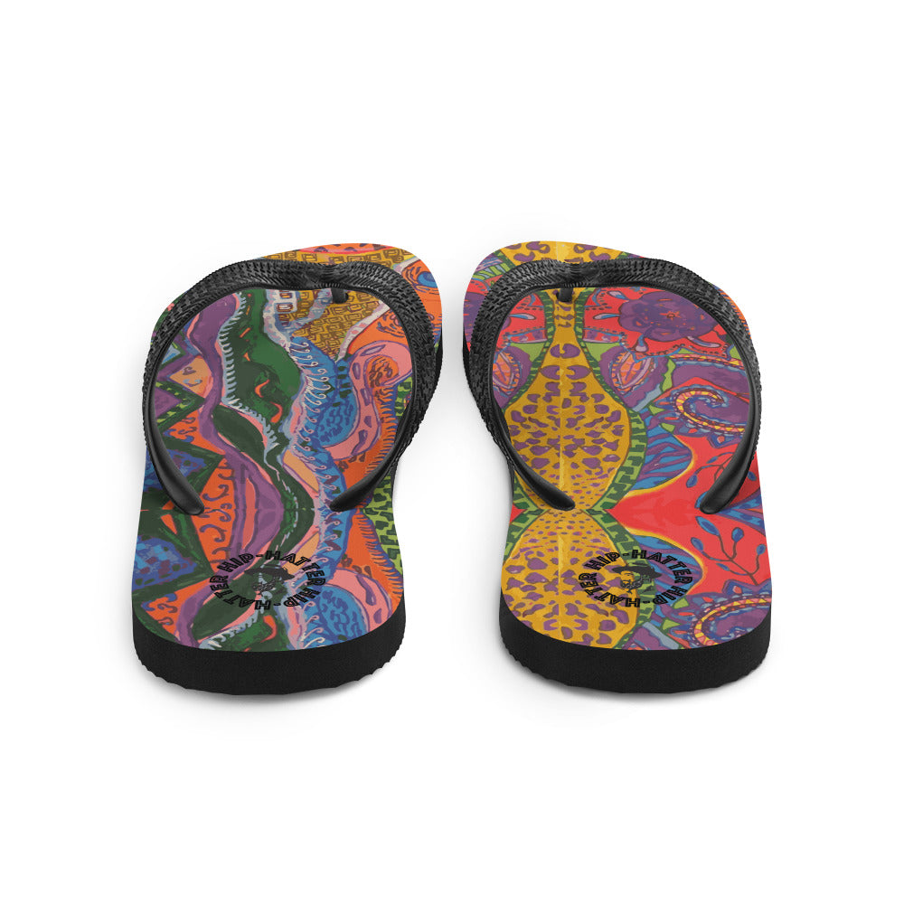 90s Knit Odd Flip-Flops - Hip-Hatter