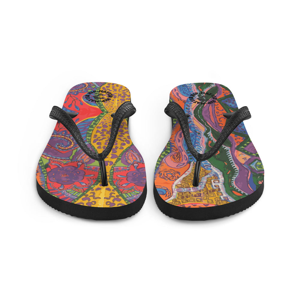 90s Knit Odd Flip-Flops - Hip-Hatter