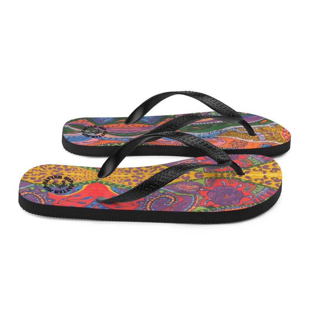 90s Knit Odd Flip-Flops - Hip-Hatter