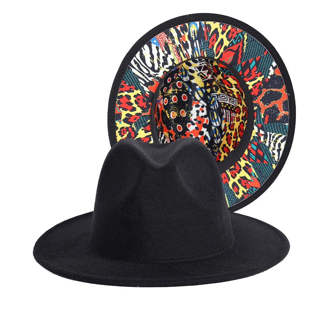 Tartan and Festival Patterned Fedora Hat - HipHatter