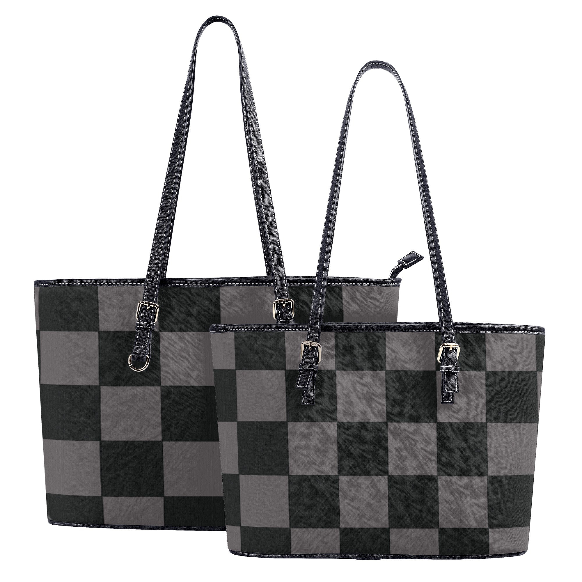 Classic Plaid Design Hand Held Business Luggage Travel Bag Tote Bag
