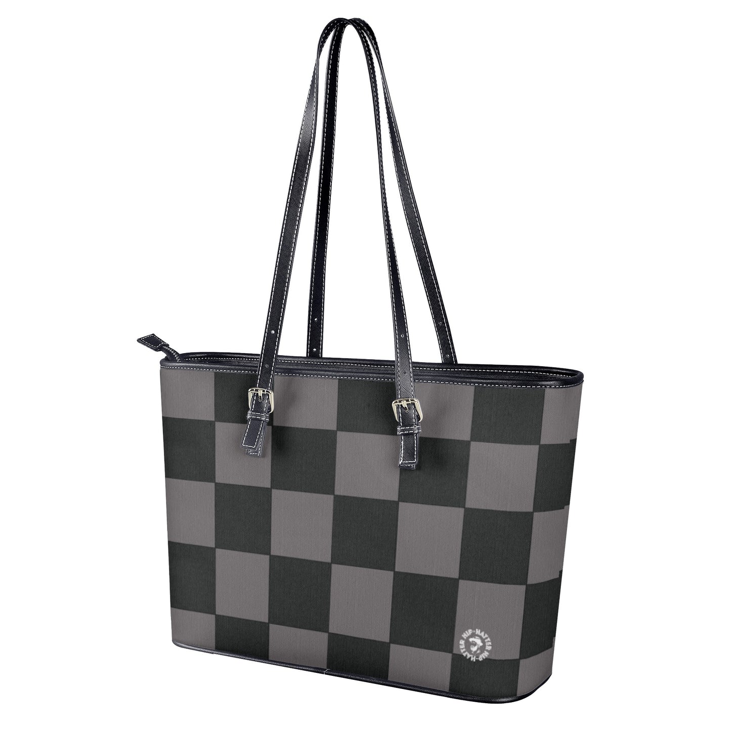 Classic Plaid Design Hand Held Business Luggage Travel Bag Tote Bag - HipHatter