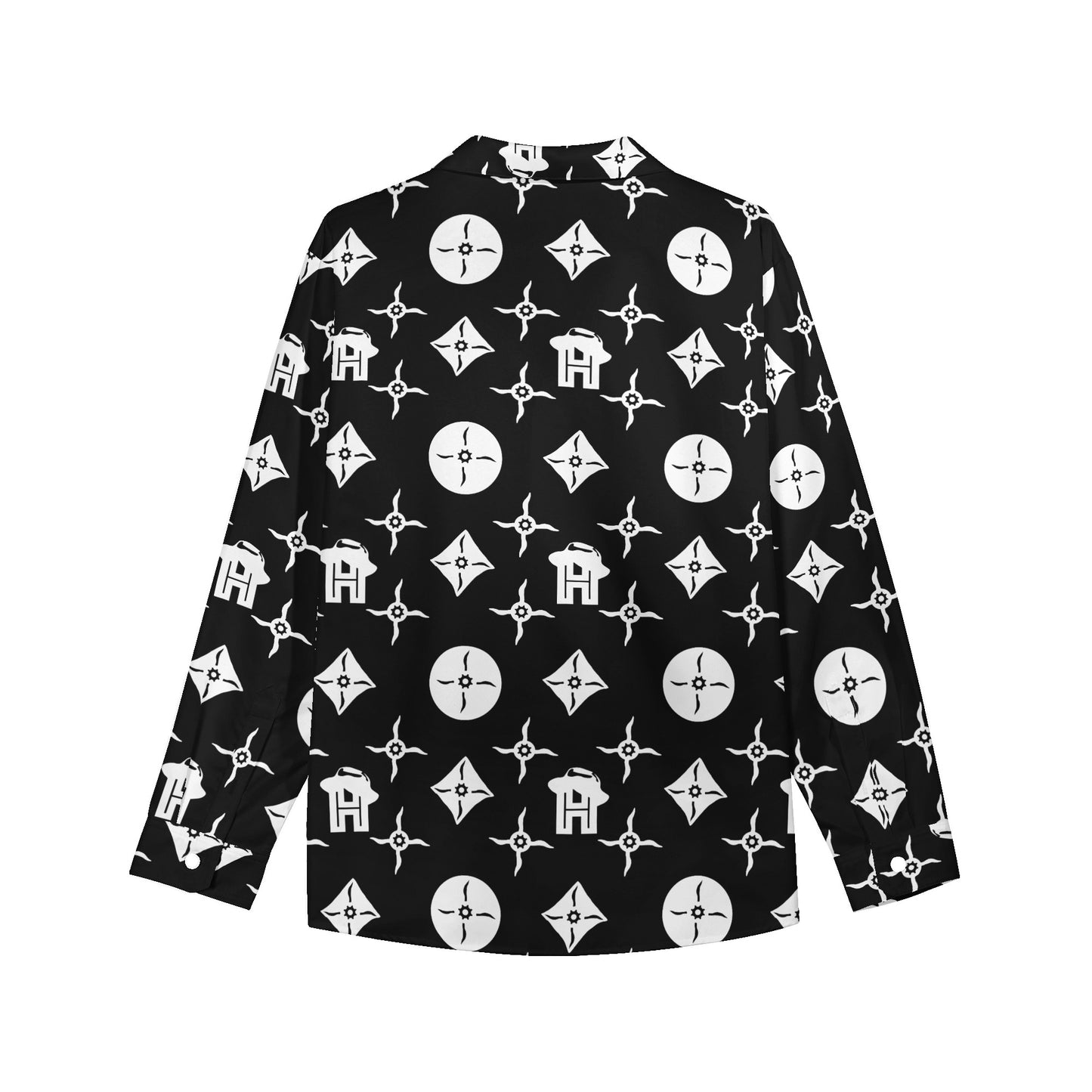 Women's Long Sleeve Button Down Shirt - HipHatter