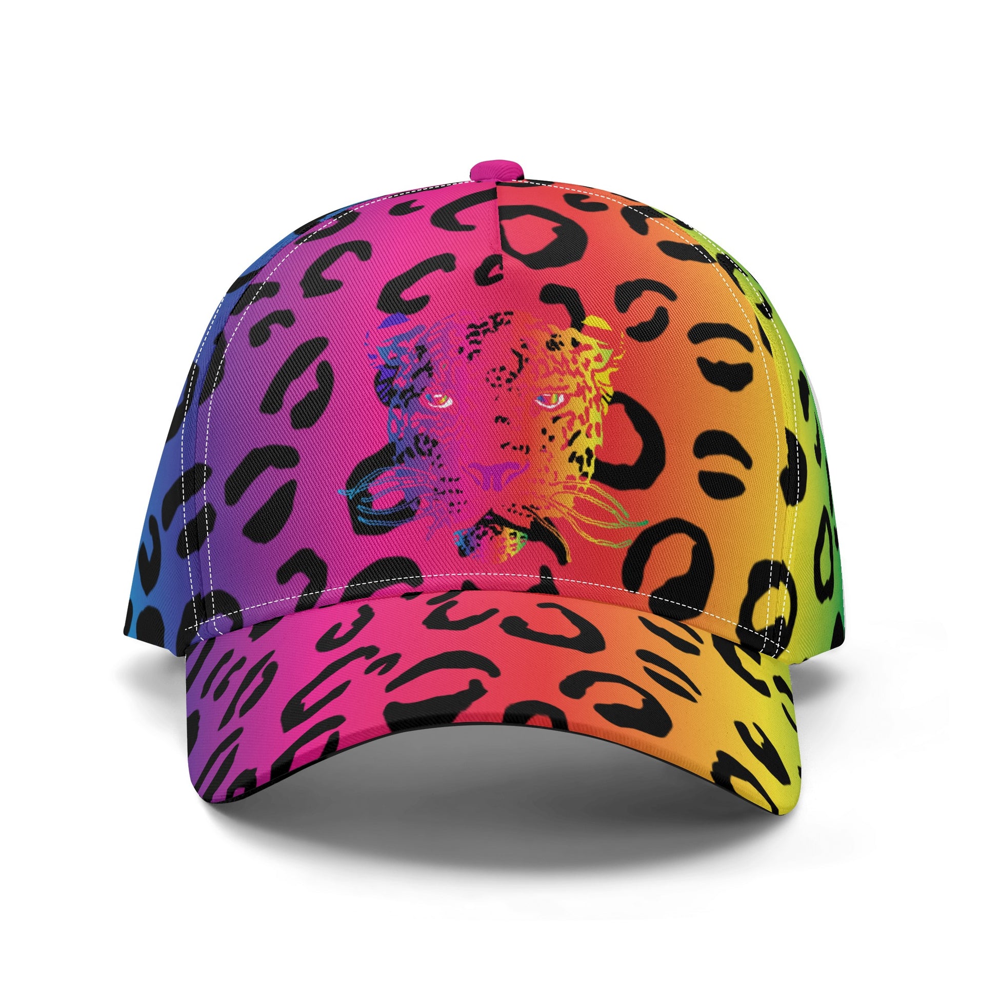 Rainbow Leopard Baseball Cap - HipHatter