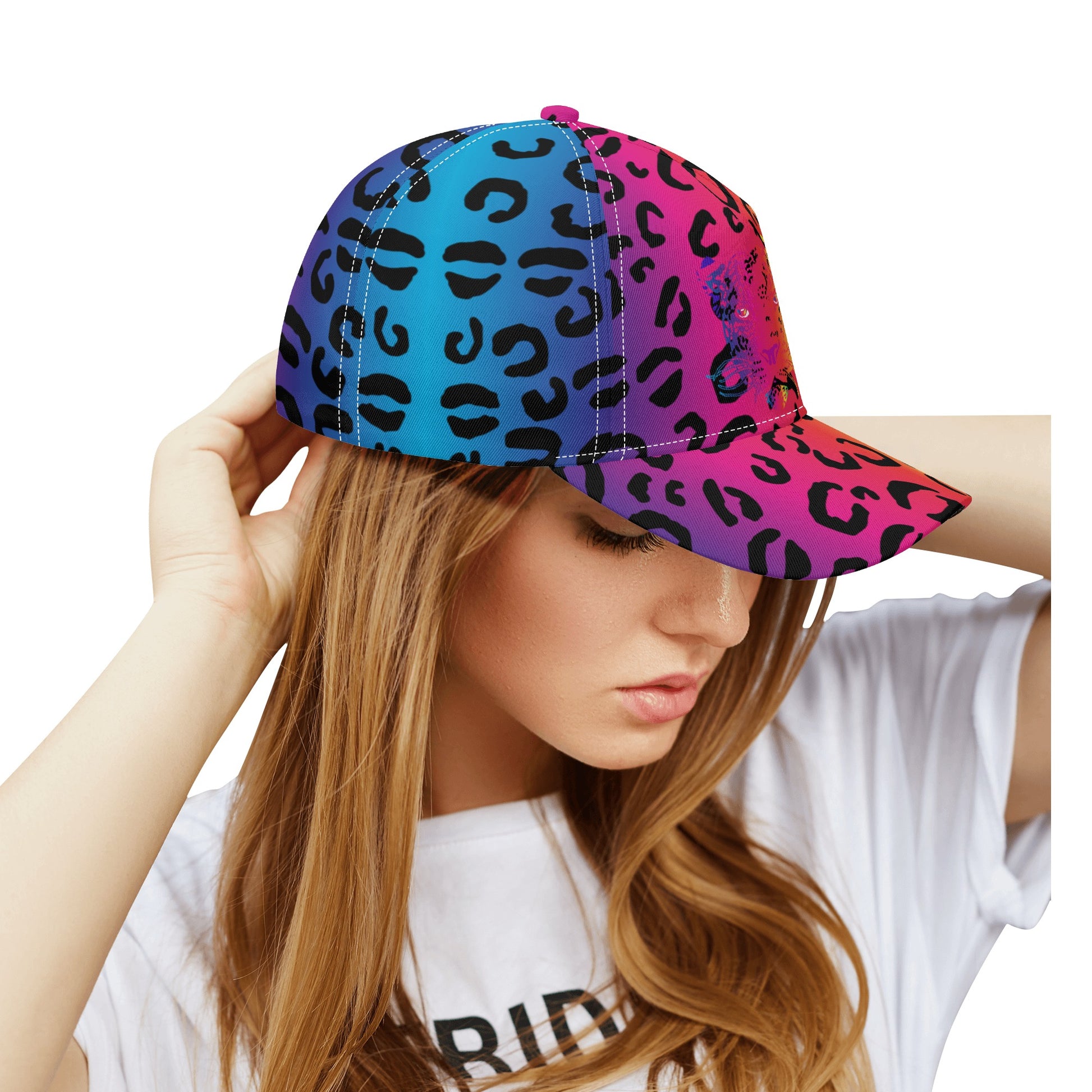 Rainbow Leopard Baseball Cap - HipHatter
