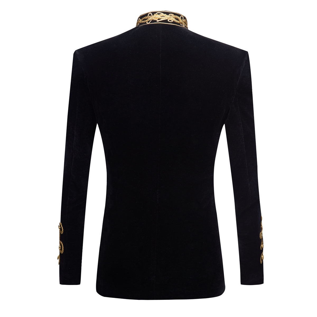 Sir Admiral Gold Lace Military Jacket - HipHatter
