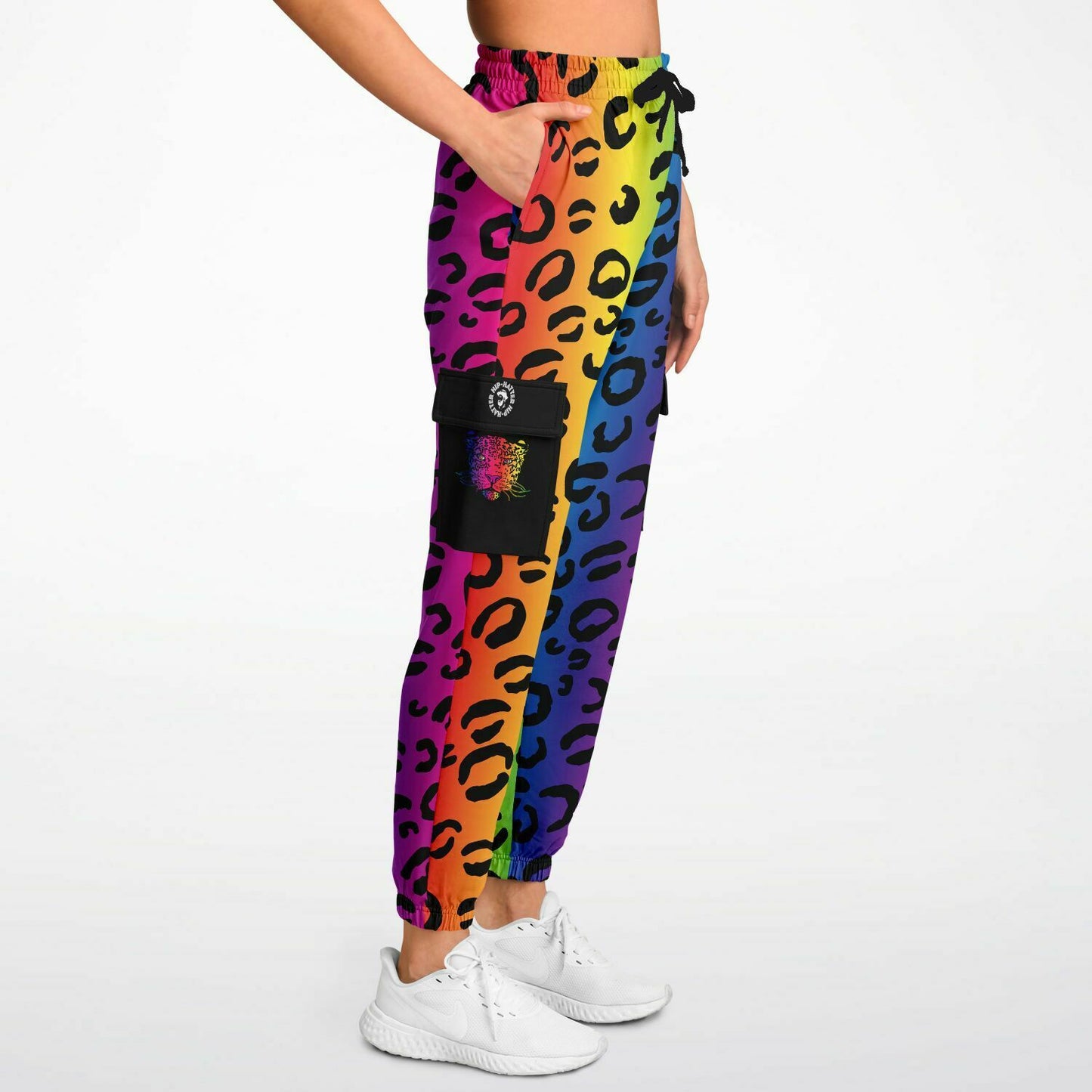 Rainbow Leopard Safari Sweatpants - HipHatter