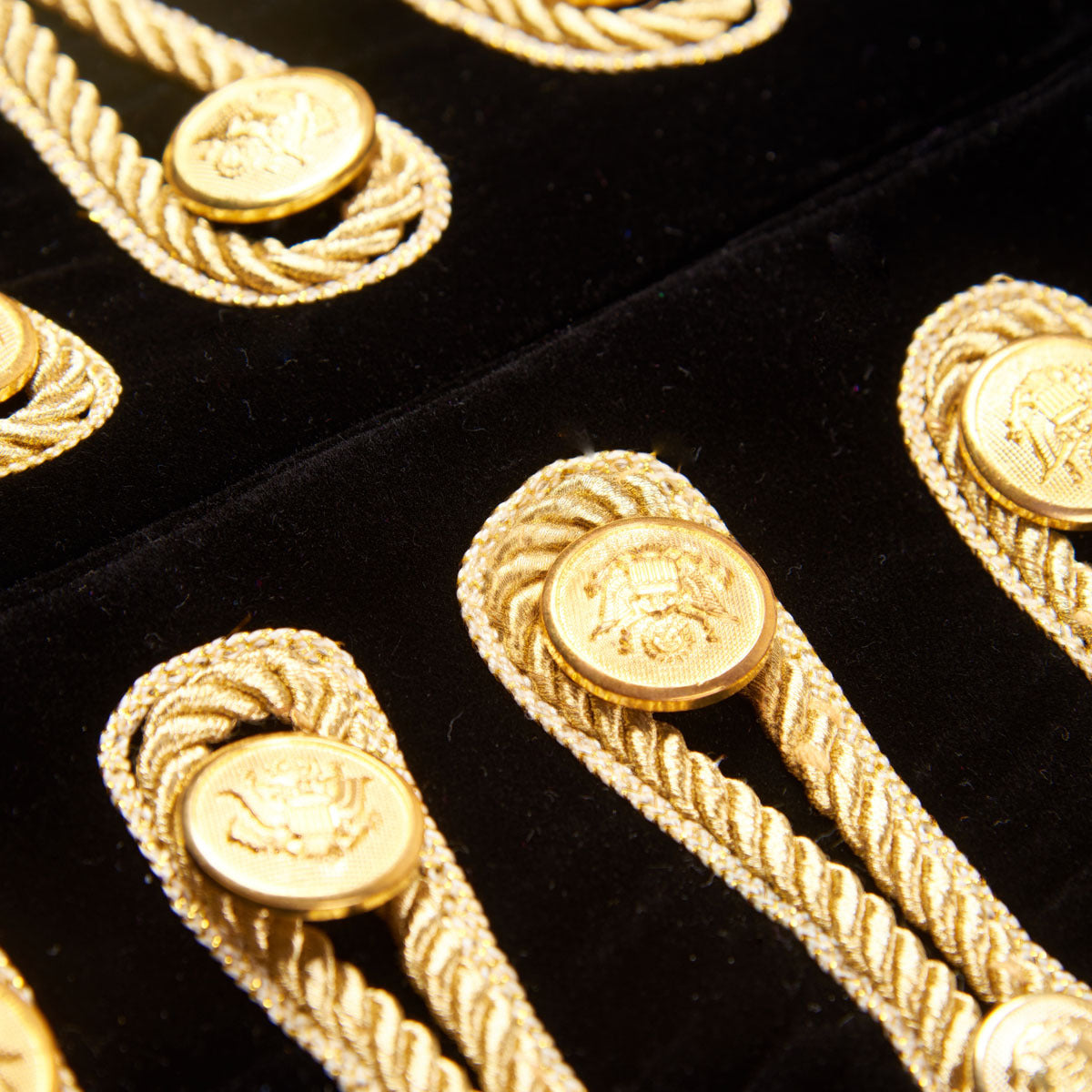 Sir Admiral Gold Lace Military Jacket - HipHatter