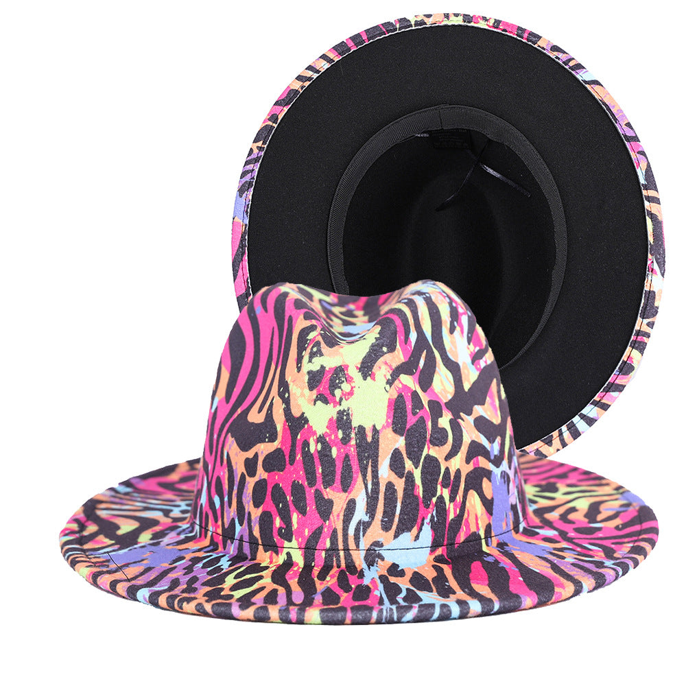 Tartan and Festival Patterned Fedora Hat - HipHatter