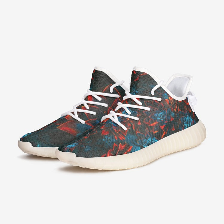 Take It Yeezy Autumn Flowers Fly Sneakers - HipHatter