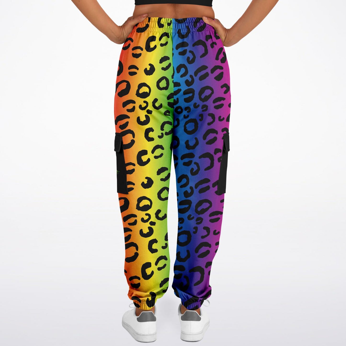 Rainbow Leopard Safari Sweatpants - HipHatter