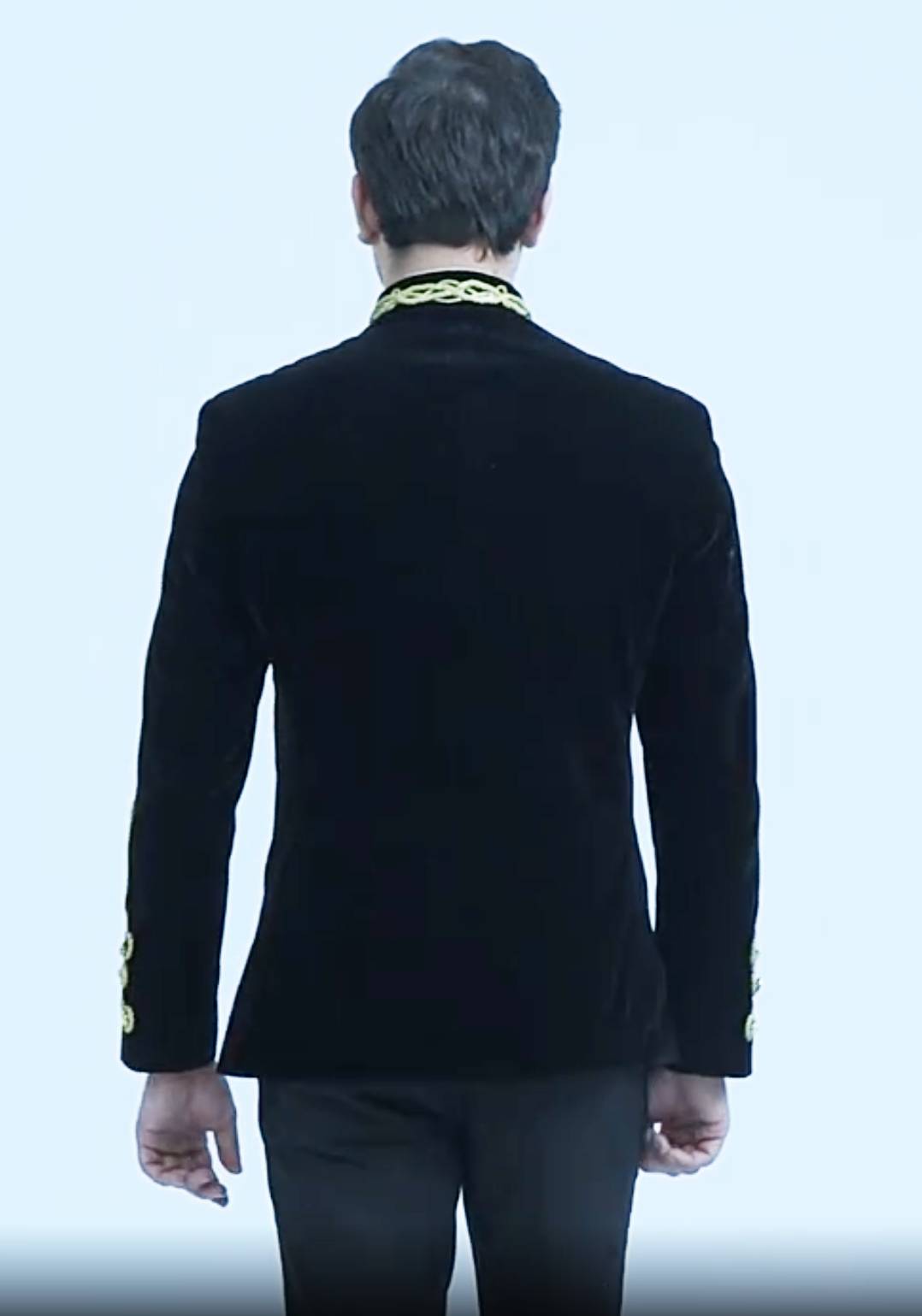 The Admiral Gold Lace Military Jacket - HipHatter