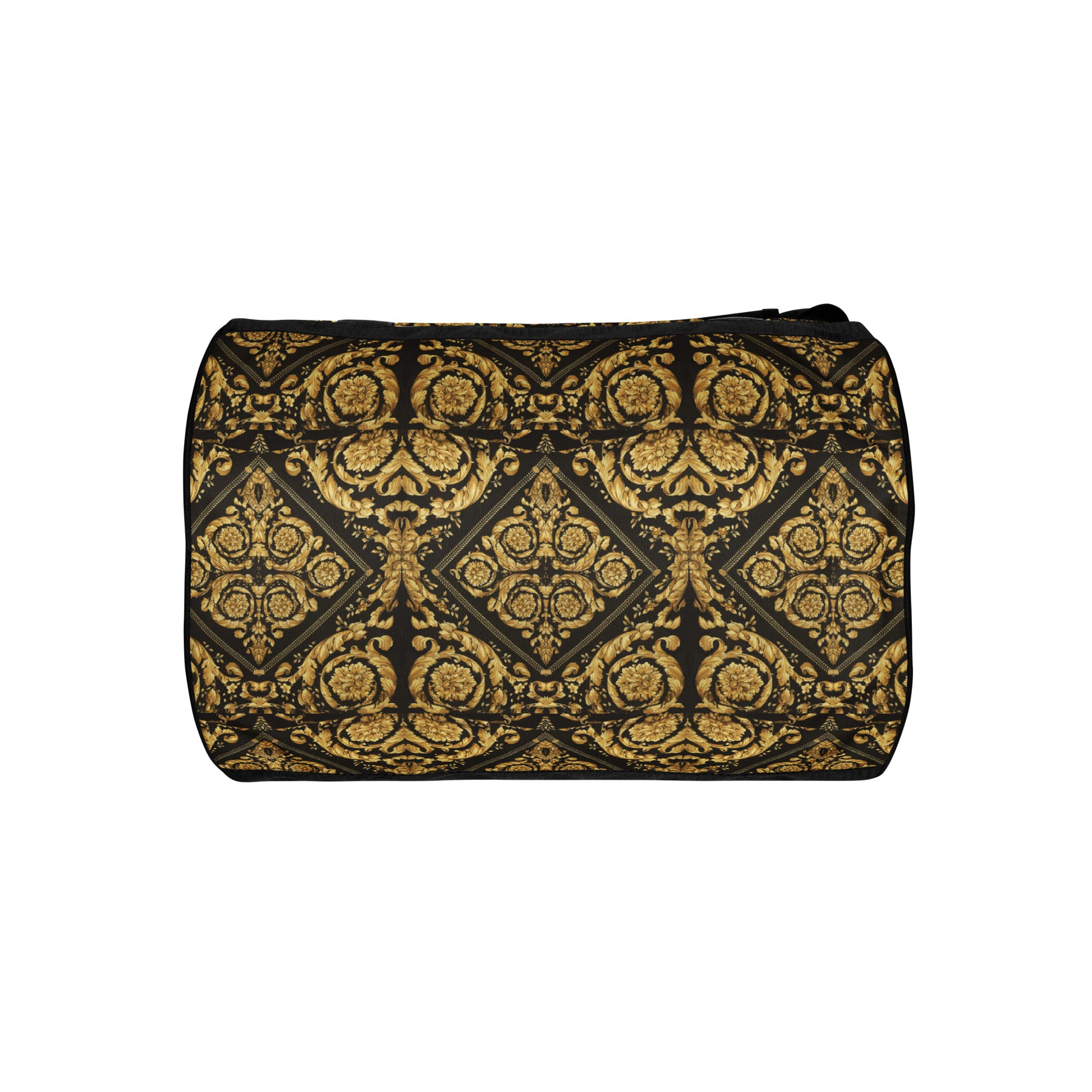 Baroque Gold Scarf Print Gym Bag - HipHatter