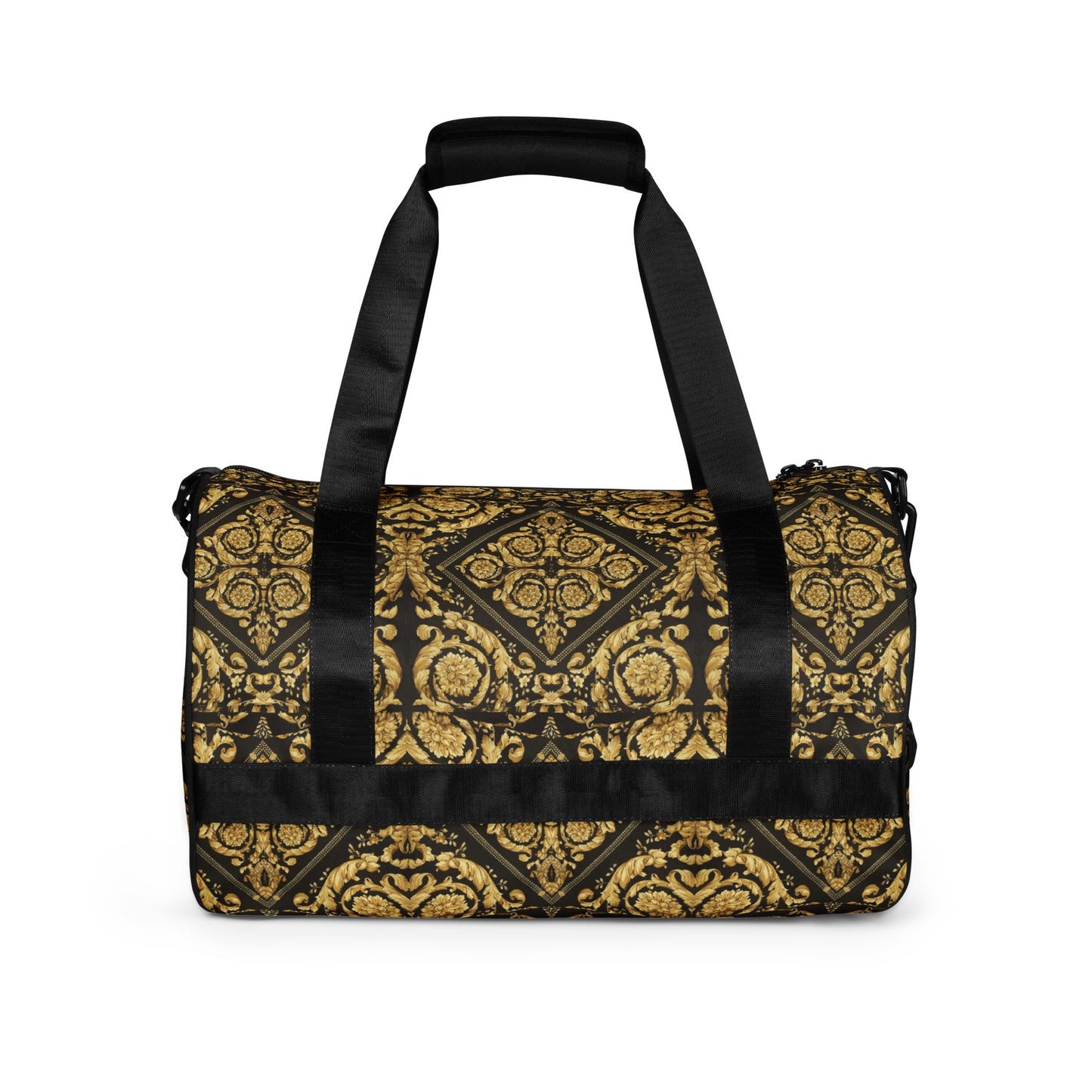 Baroque Gold Scarf Print Gym Bag - HipHatter