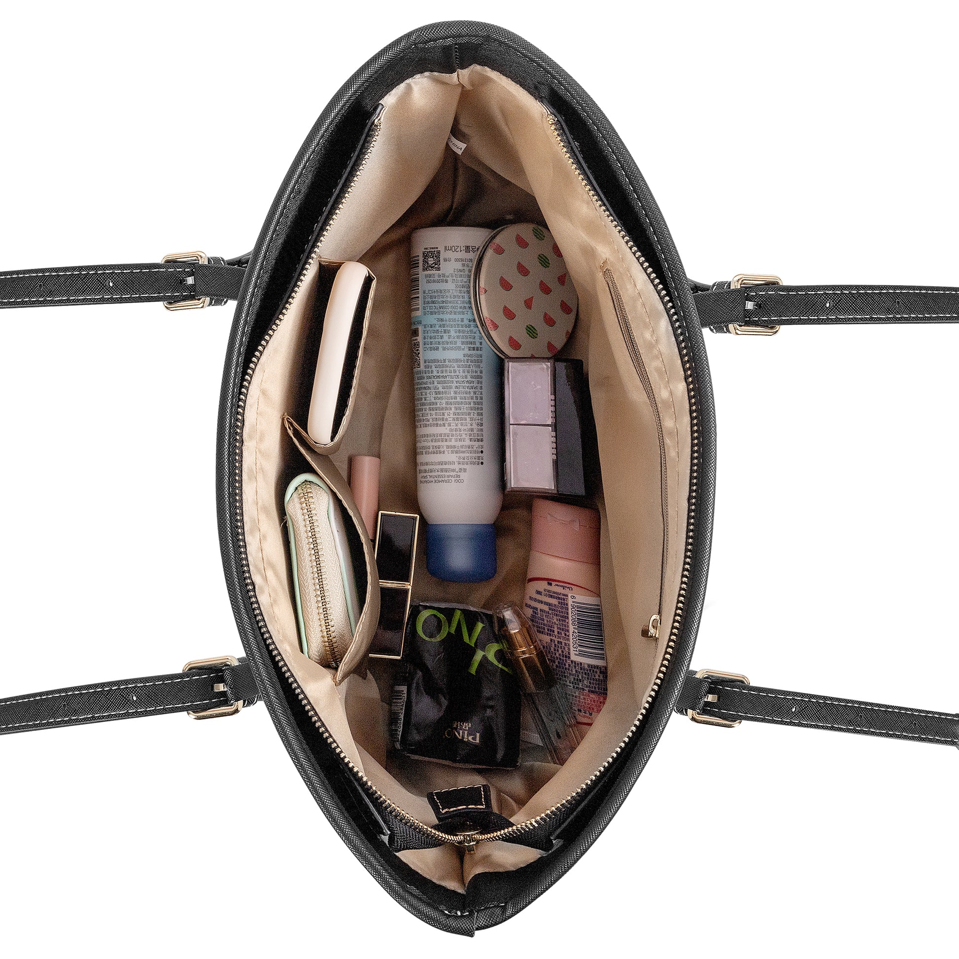Classic Plaid Design Hand Held Business Luggage Travel Bag Tote Bag - HipHatter