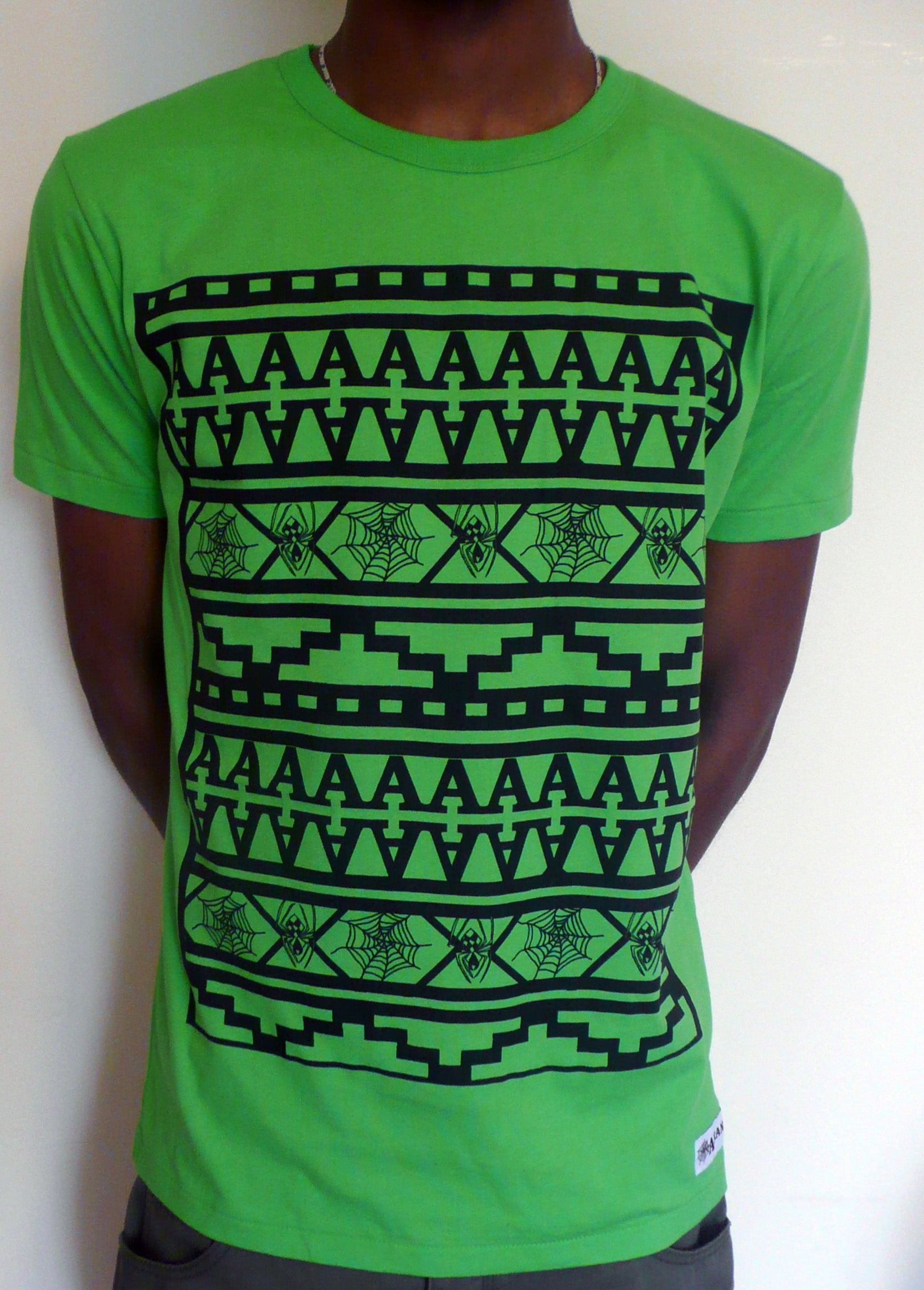 Aztec Print Araneus Unisex T-Shirt - HipHatter