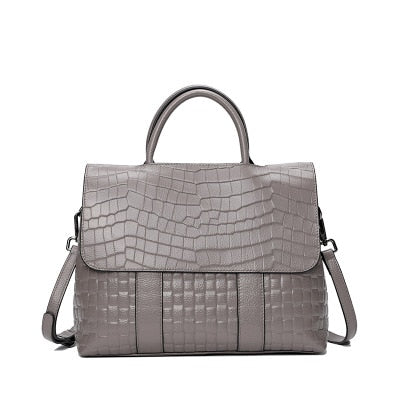 The Ricca Genuine Real Leather Tote Handbag - HipHatter