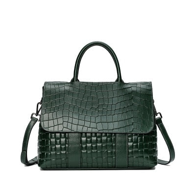 The Ricca Genuine Real Leather Tote Handbag - HipHatter
