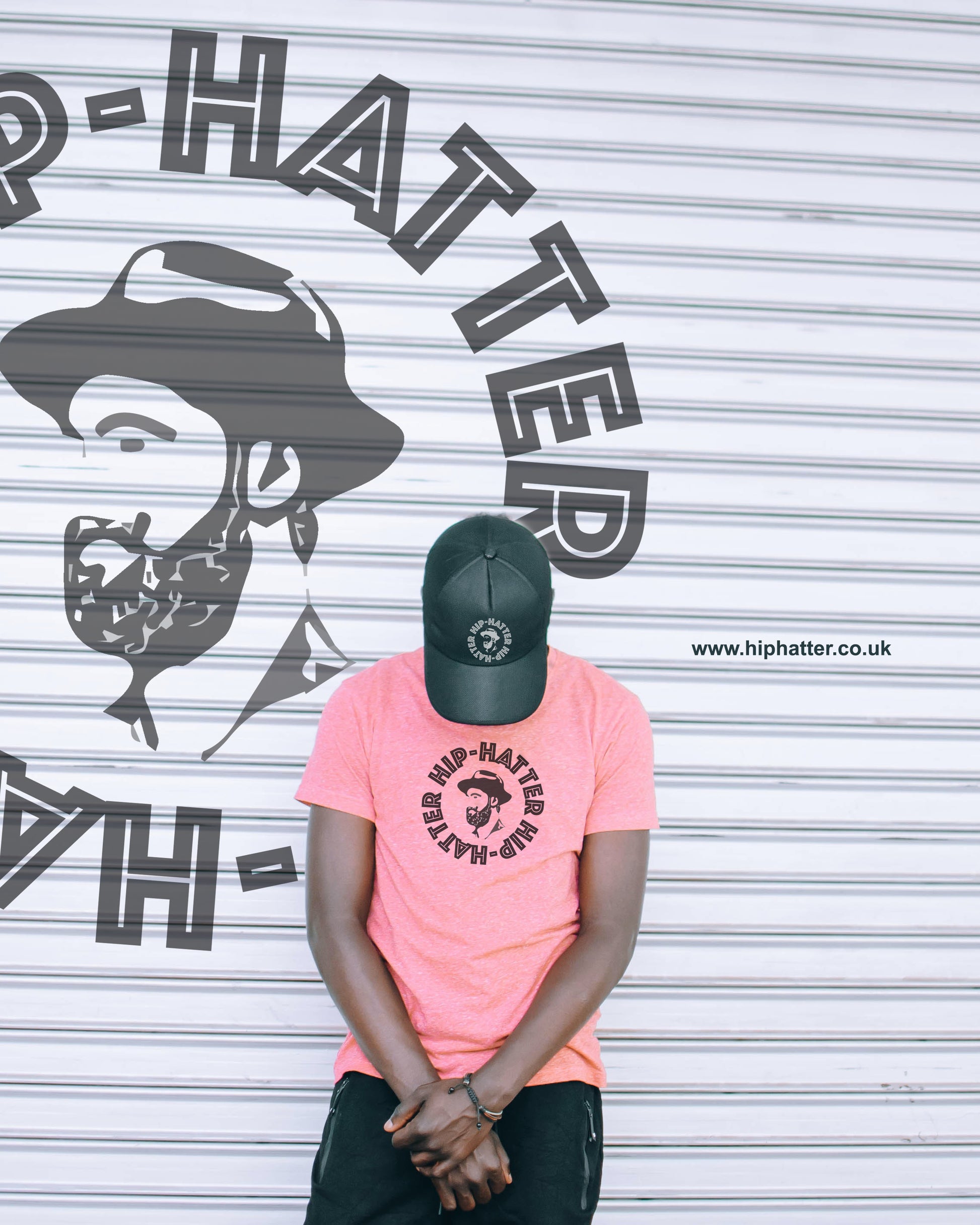 Hiphatter Stamp Logo T-Shirt - HipHatter