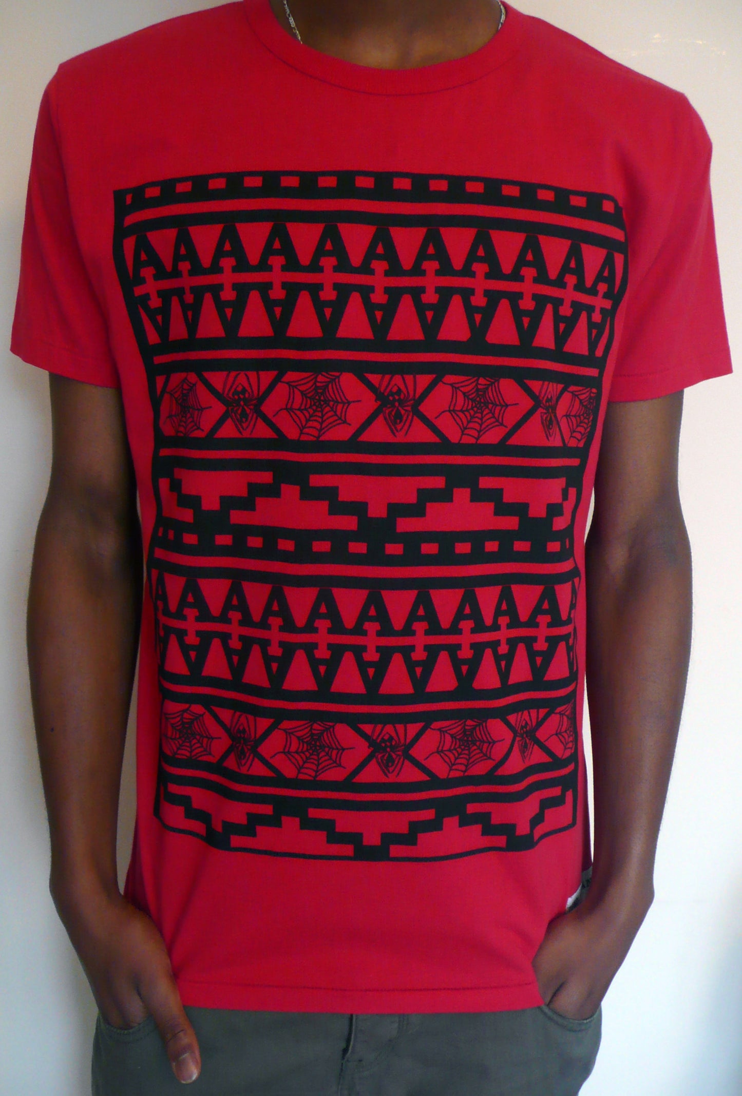 Aztec Print Araneus Unisex T-Shirt - HipHatter