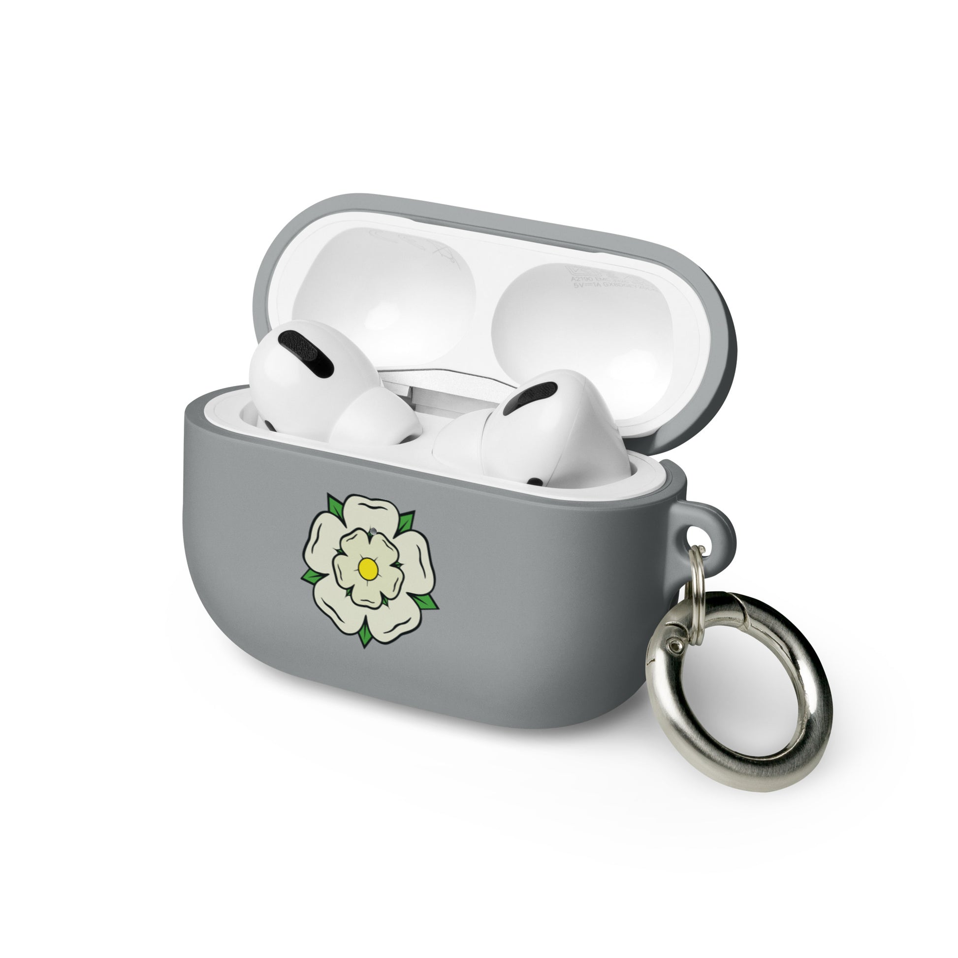 Yorkshire White Rose Durable AirPods case - HipHatter