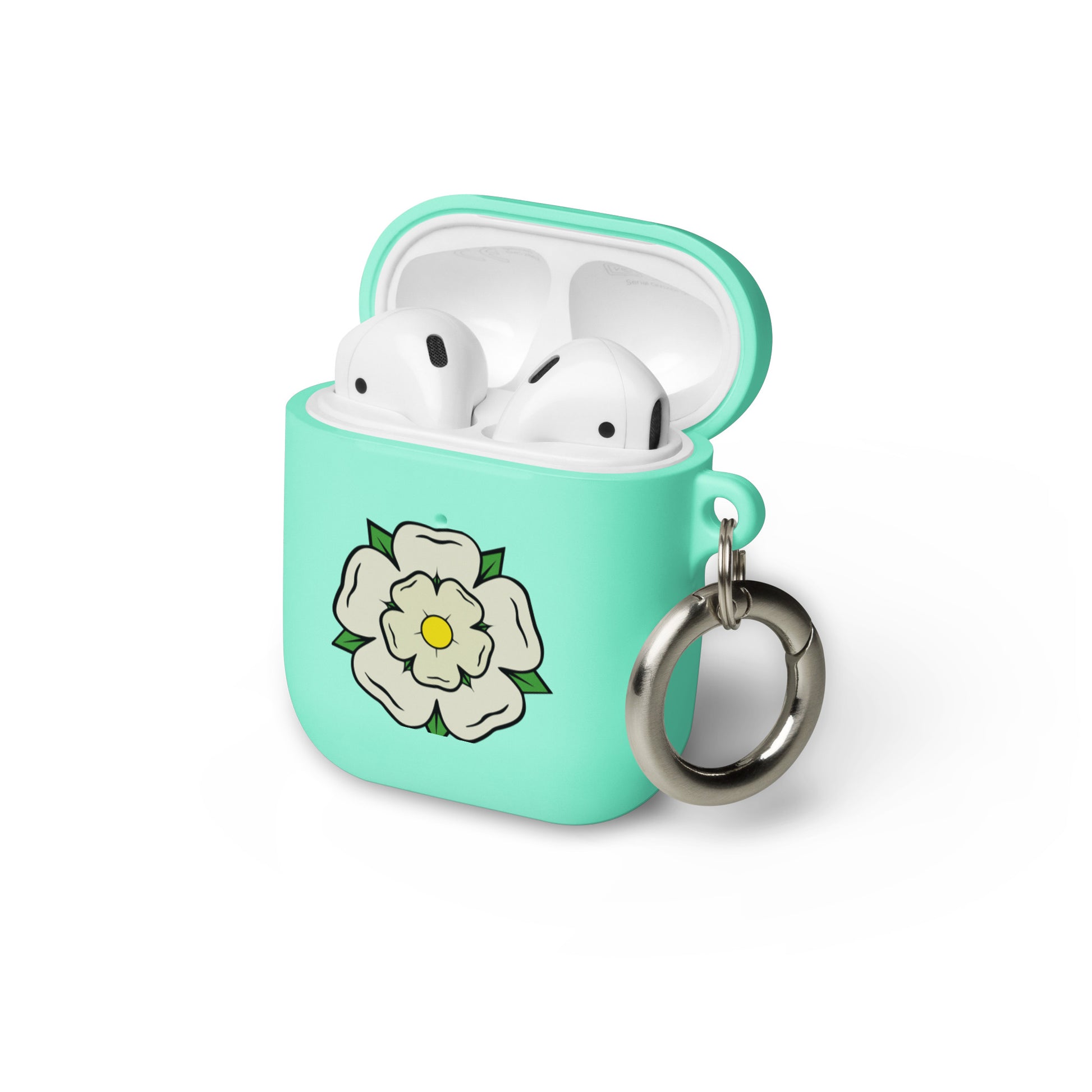 Yorkshire White Rose Durable AirPods case - HipHatter