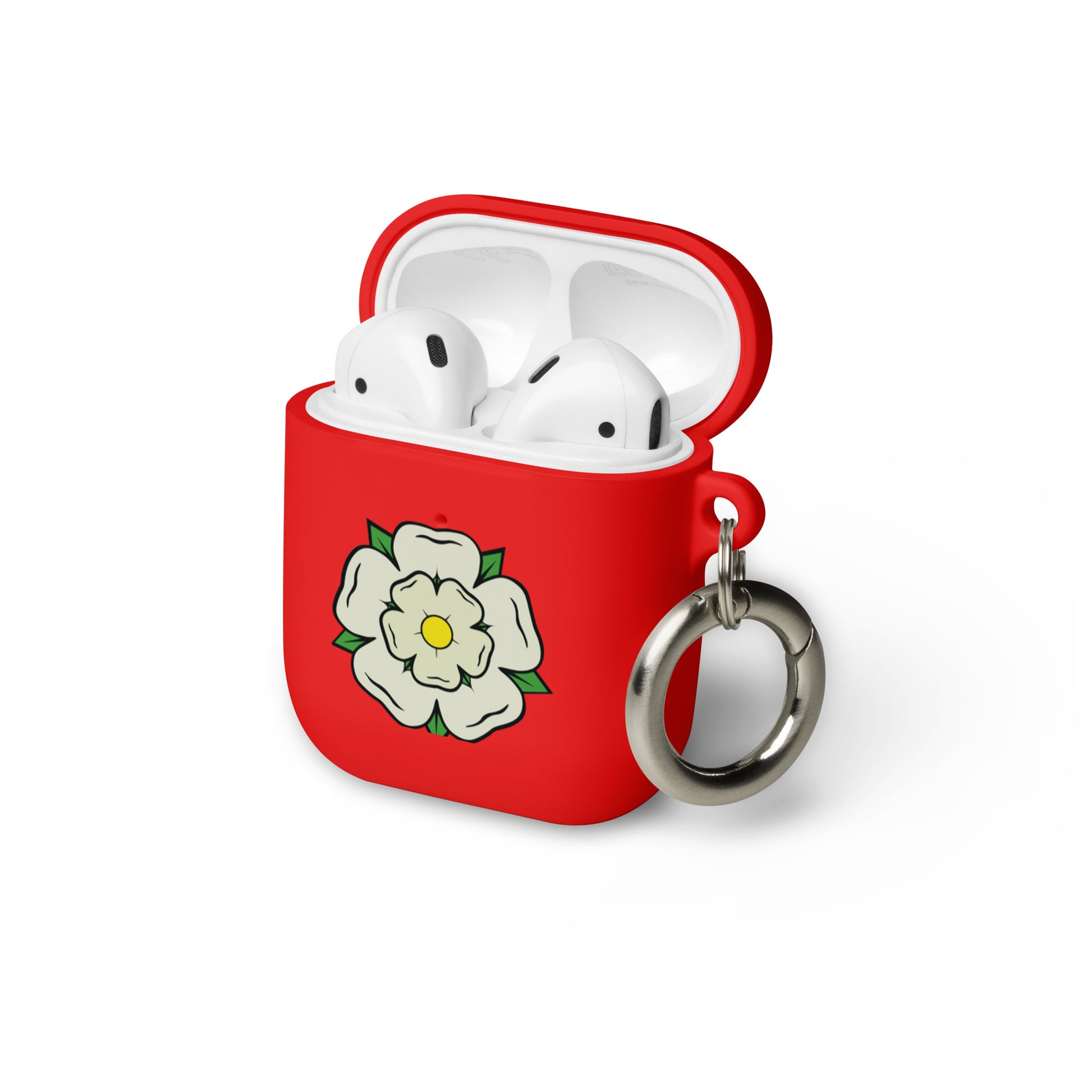 Yorkshire White Rose Durable AirPods case - HipHatter