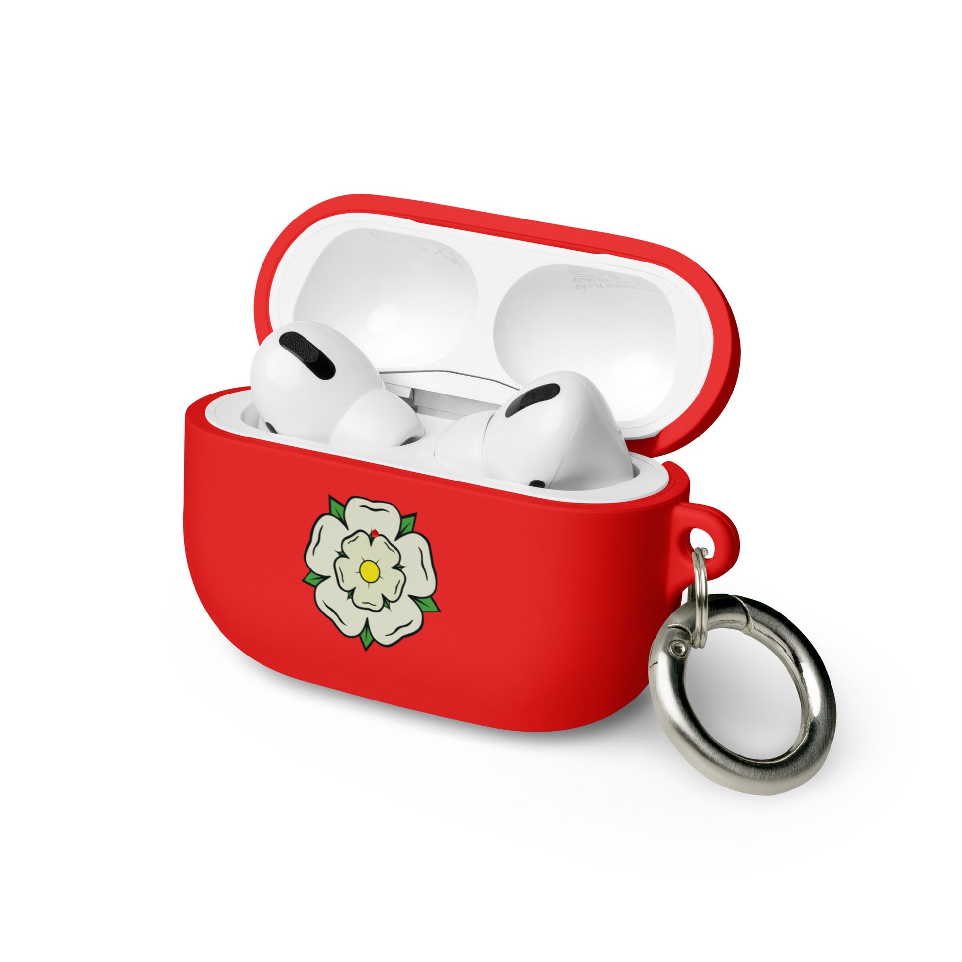 Yorkshire White Rose Durable AirPods case - HipHatter