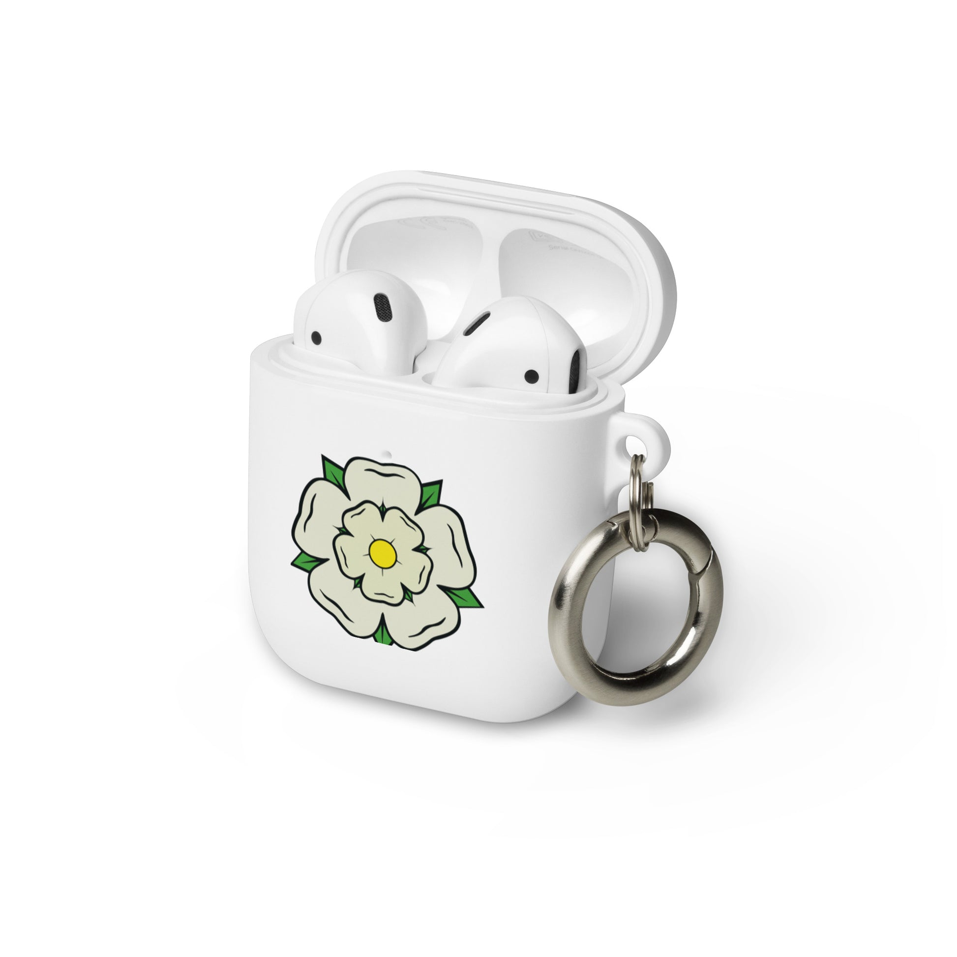 Yorkshire White Rose Durable AirPods case - HipHatter