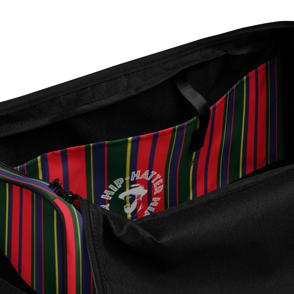 Striped Polo Multi Coloured Carib Duffle bag - HipHatter