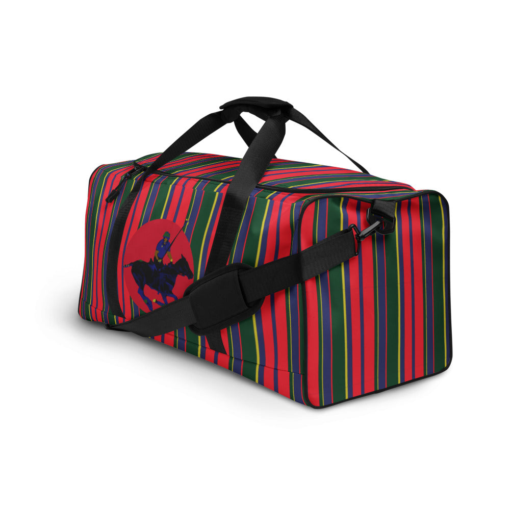 Striped Polo Multi Coloured Carib Duffle bag - HipHatter