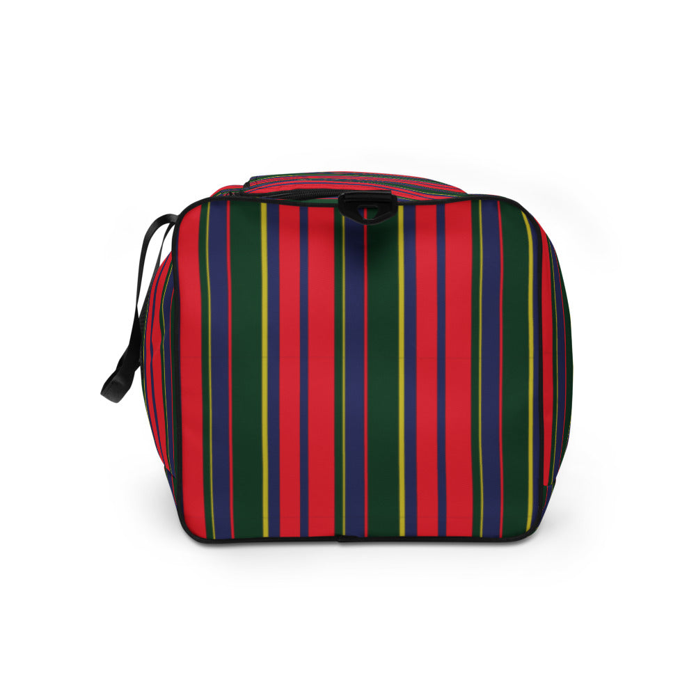 Striped Polo Multi Coloured Carib Duffle bag - HipHatter