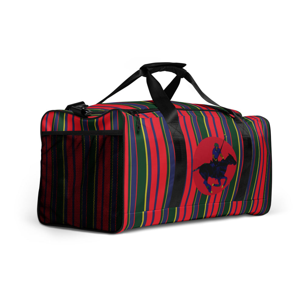 Striped Polo Multi Coloured Carib Duffle bag - HipHatter