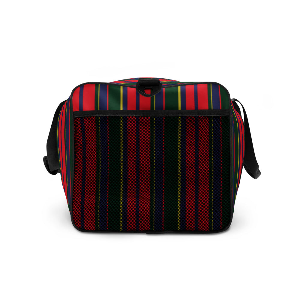 Striped Polo Multi Coloured Carib Duffle bag - HipHatter