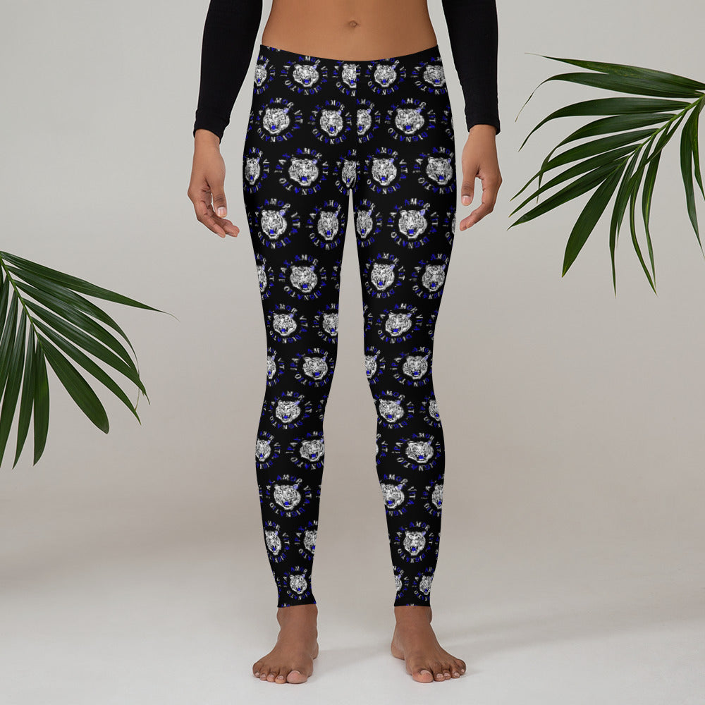 Real Tiger Motto Leggings - HipHatter