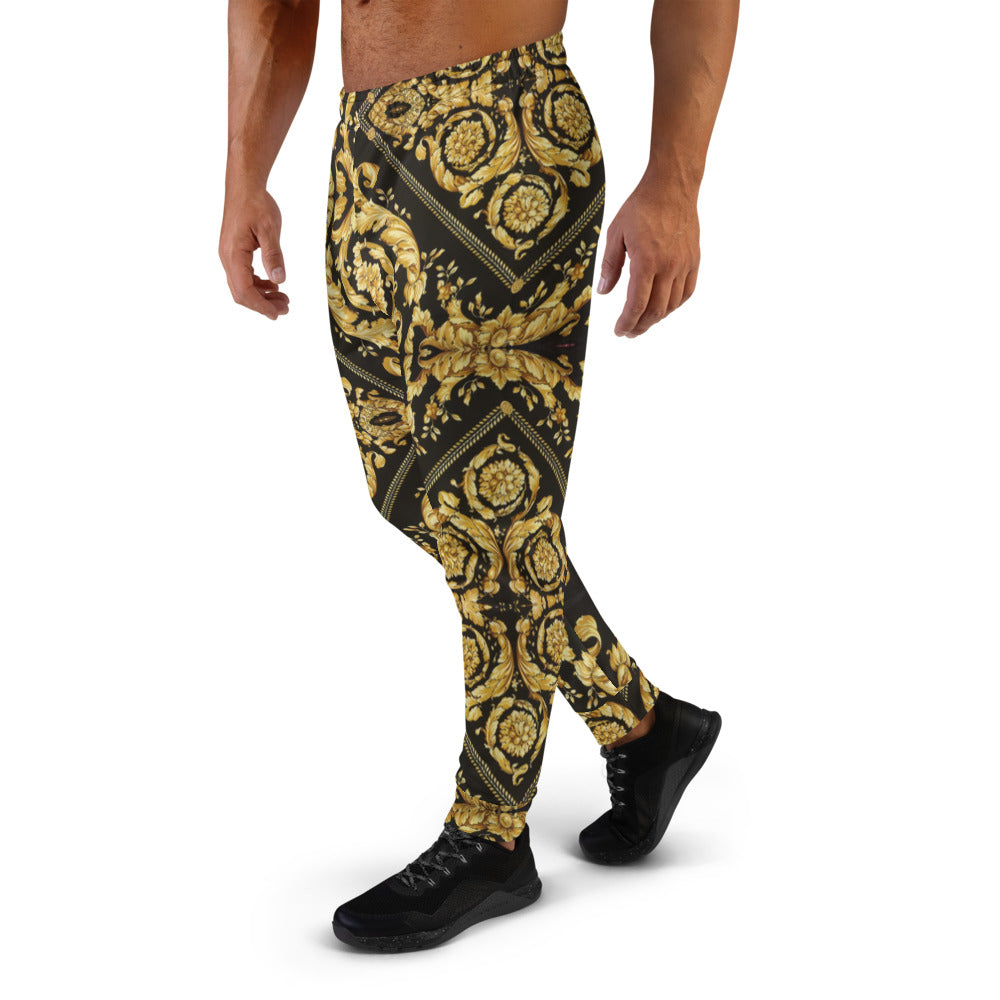 Mens Baroque Scarf Print Sweatpants - HipHatter