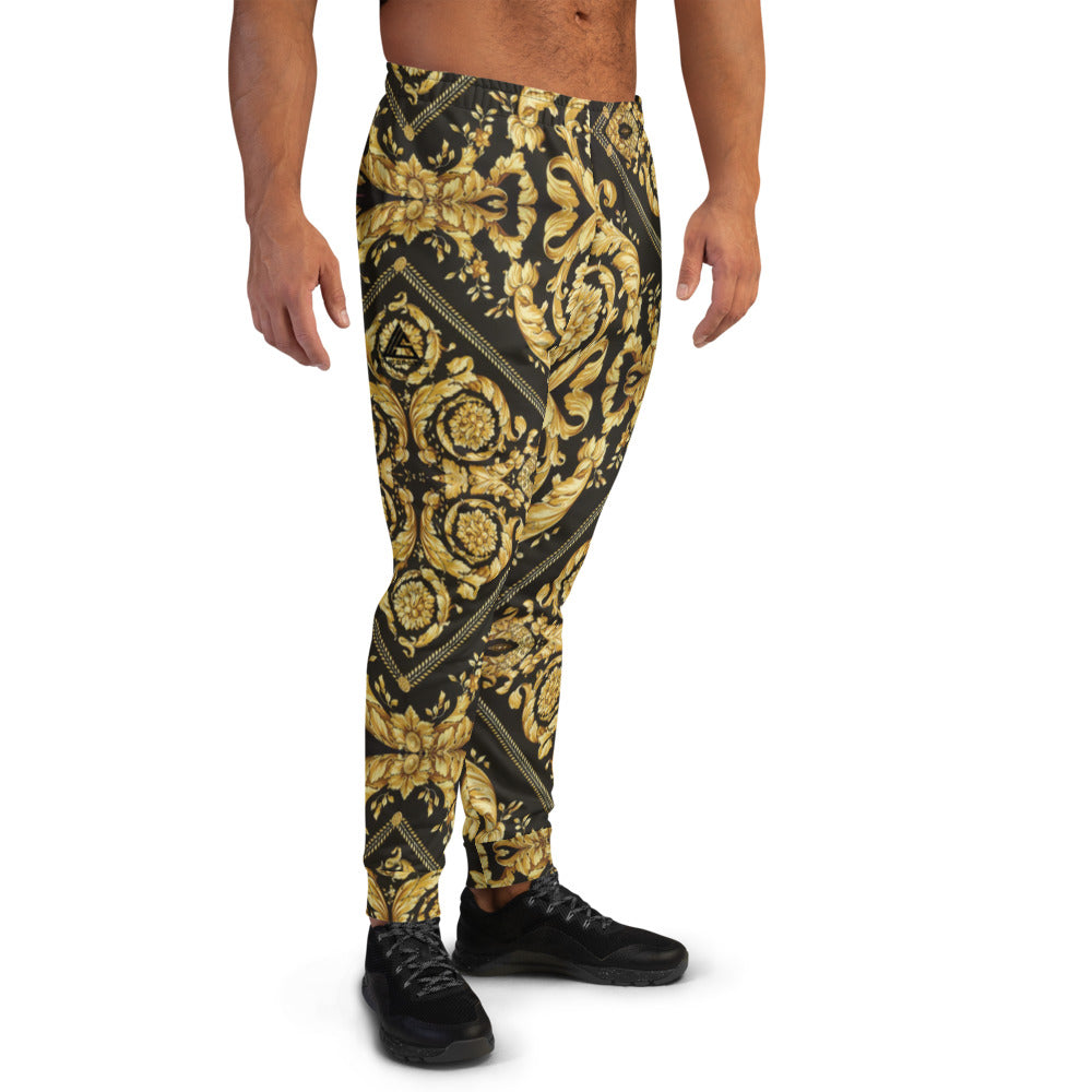 Mens Baroque Scarf Print Sweatpants - HipHatter