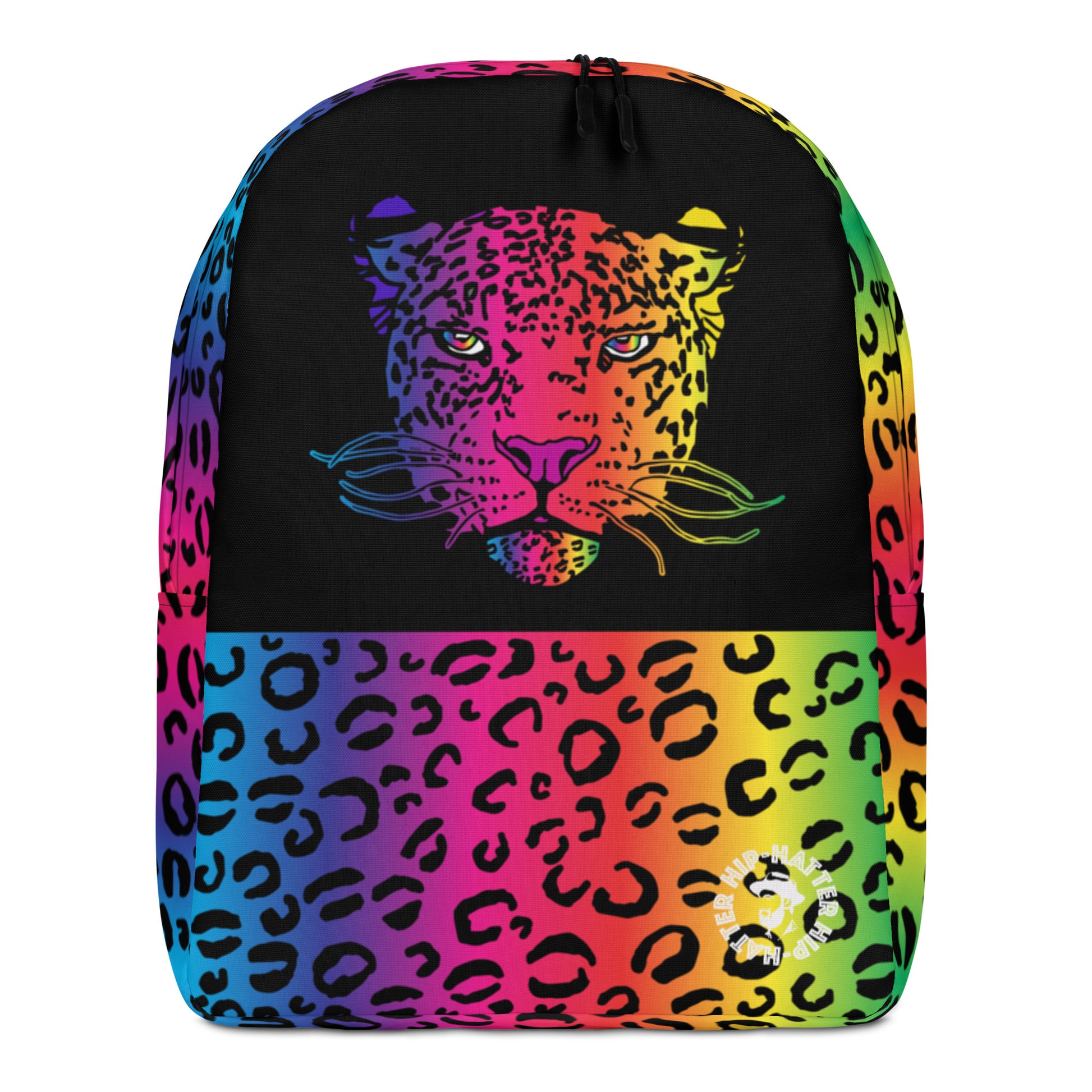 Rainbow Leopard Minimalist Backpack - HipHatter