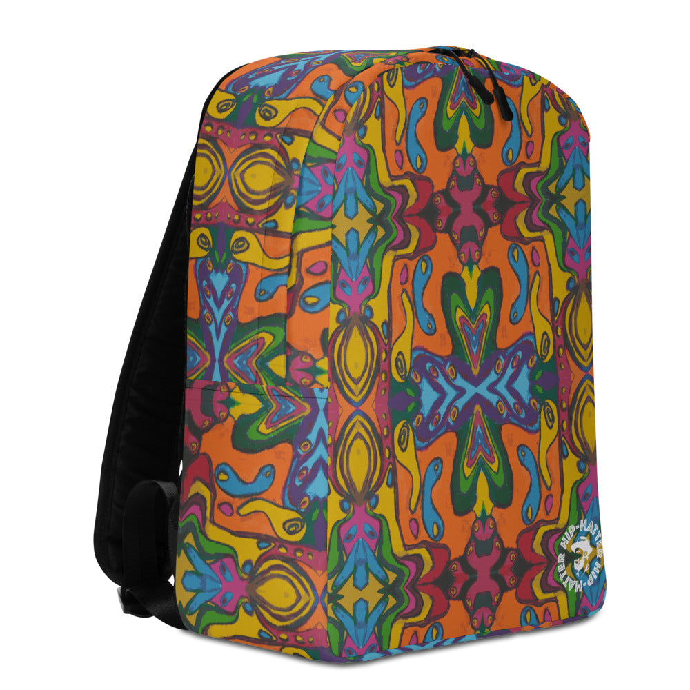 Funky Artist Minimalist Backpack - HipHatter