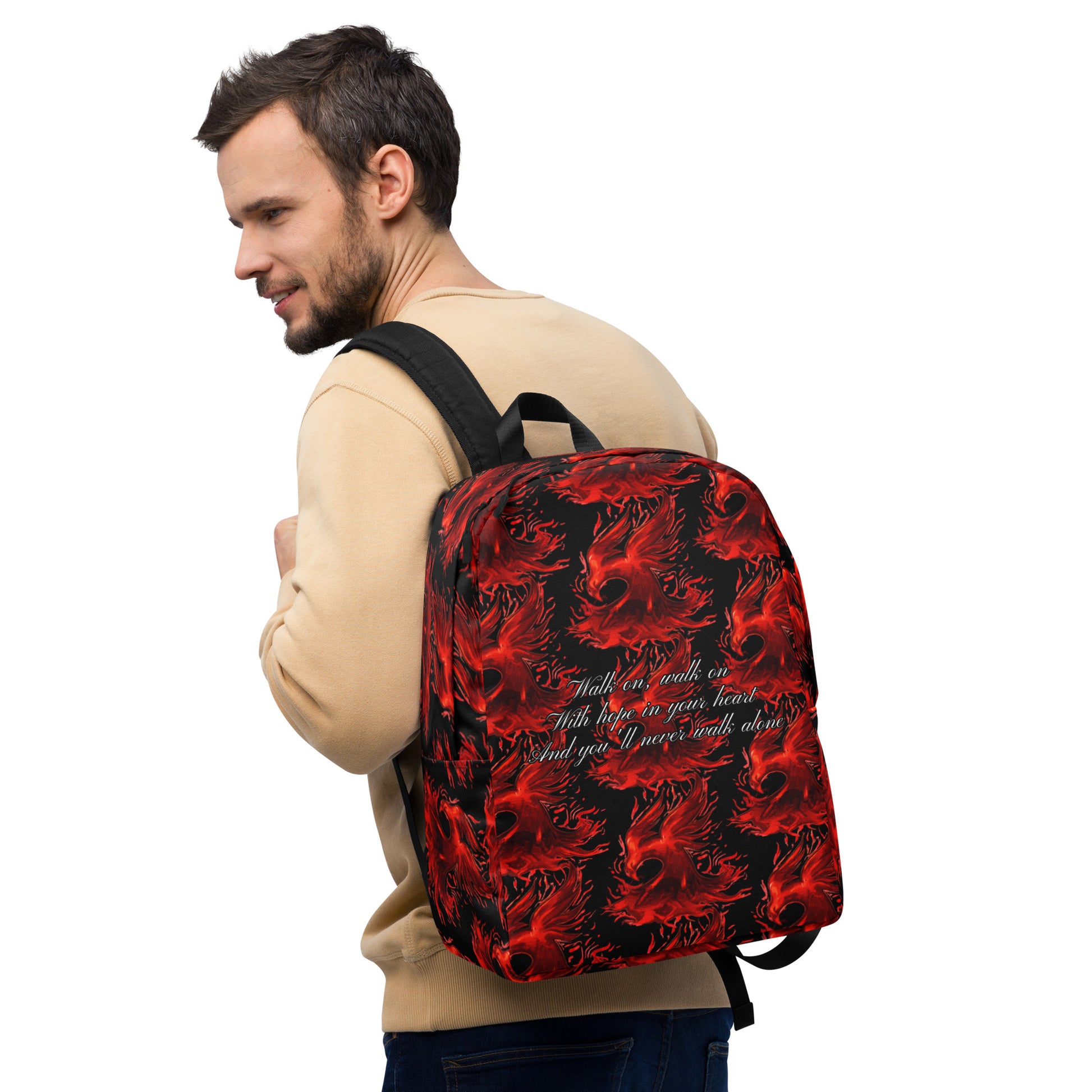Liverpool Never Walk Alone Minimalist Backpack - Hip-Hatter
