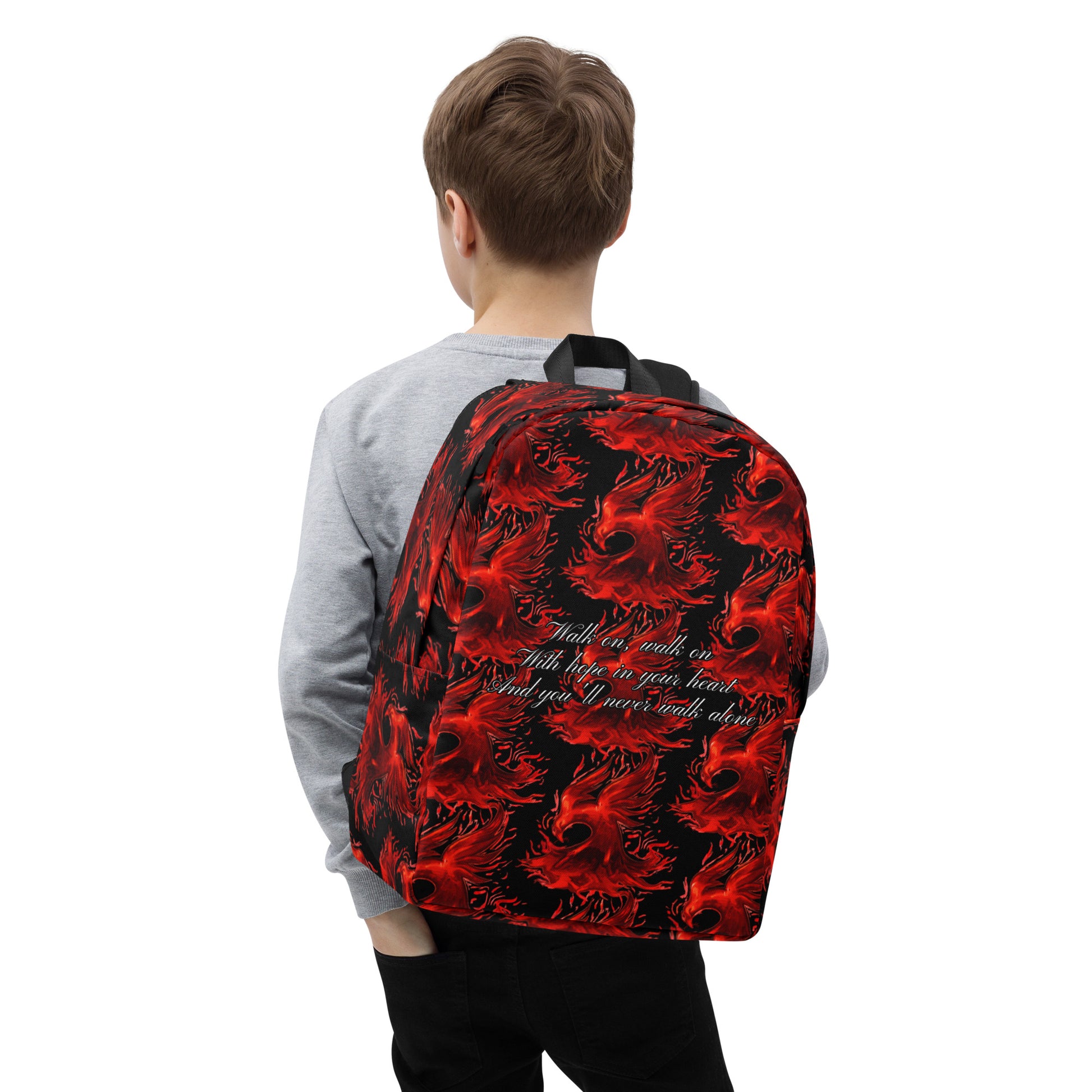 Liverpool Never Walk Alone Minimalist Backpack - Hip-Hatter