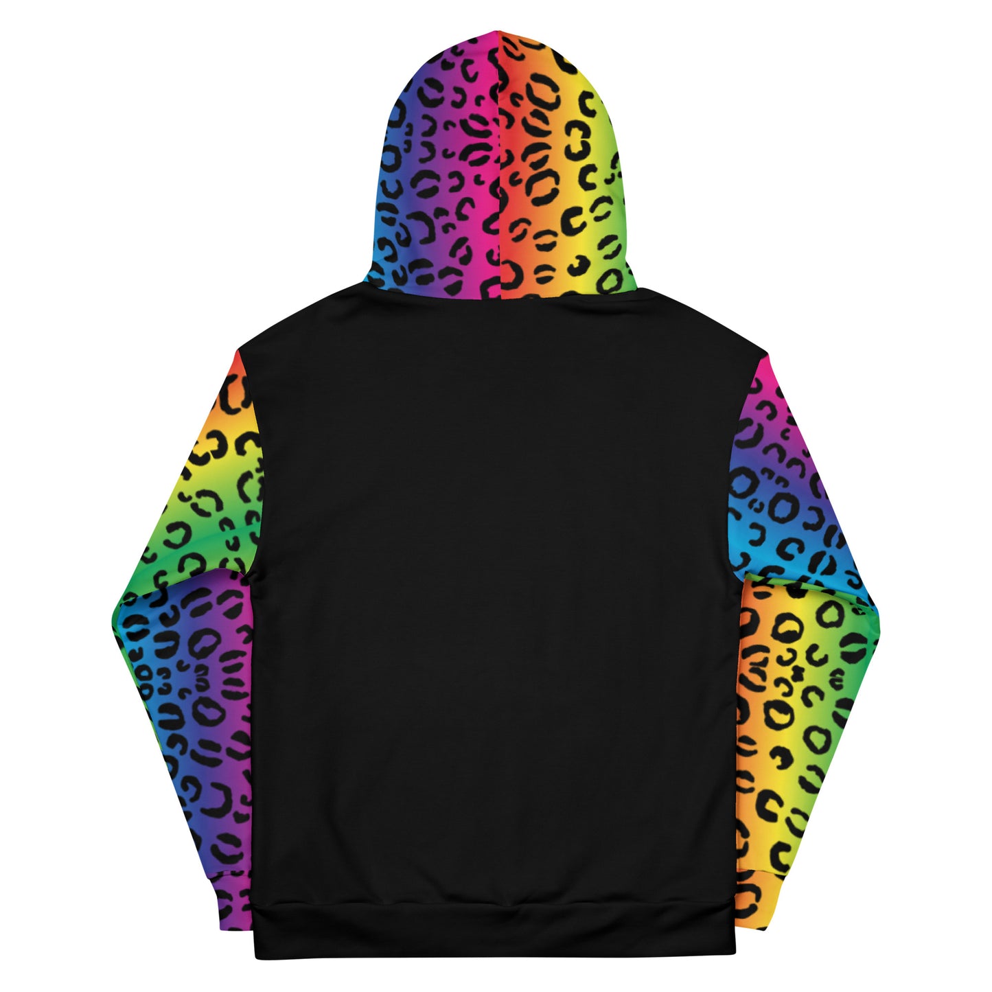 Rainbow Safari Leopard Unisex Hoodie - HipHatter