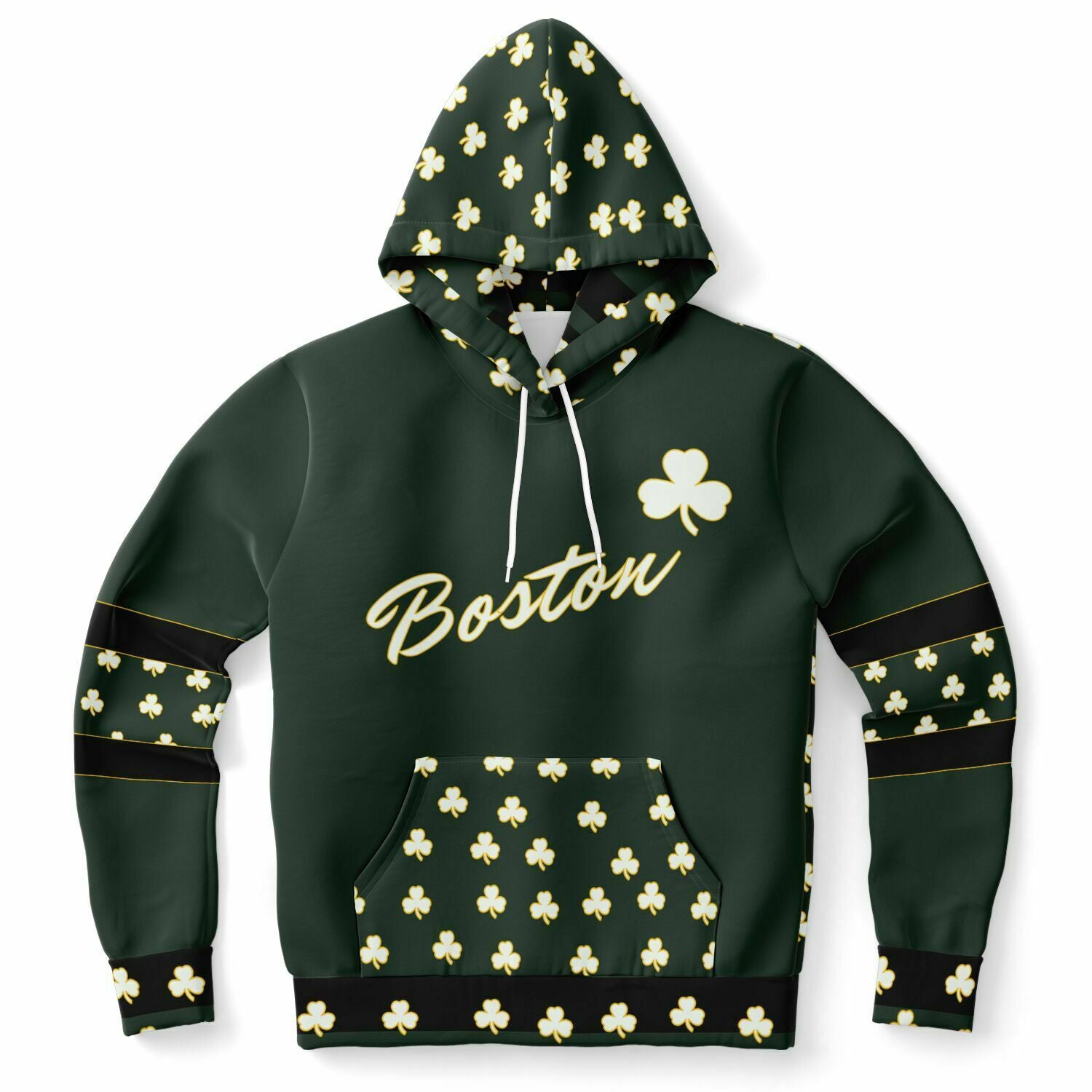 Boston Celtics Inspired Classic Colour Hoodie - HipHatter
