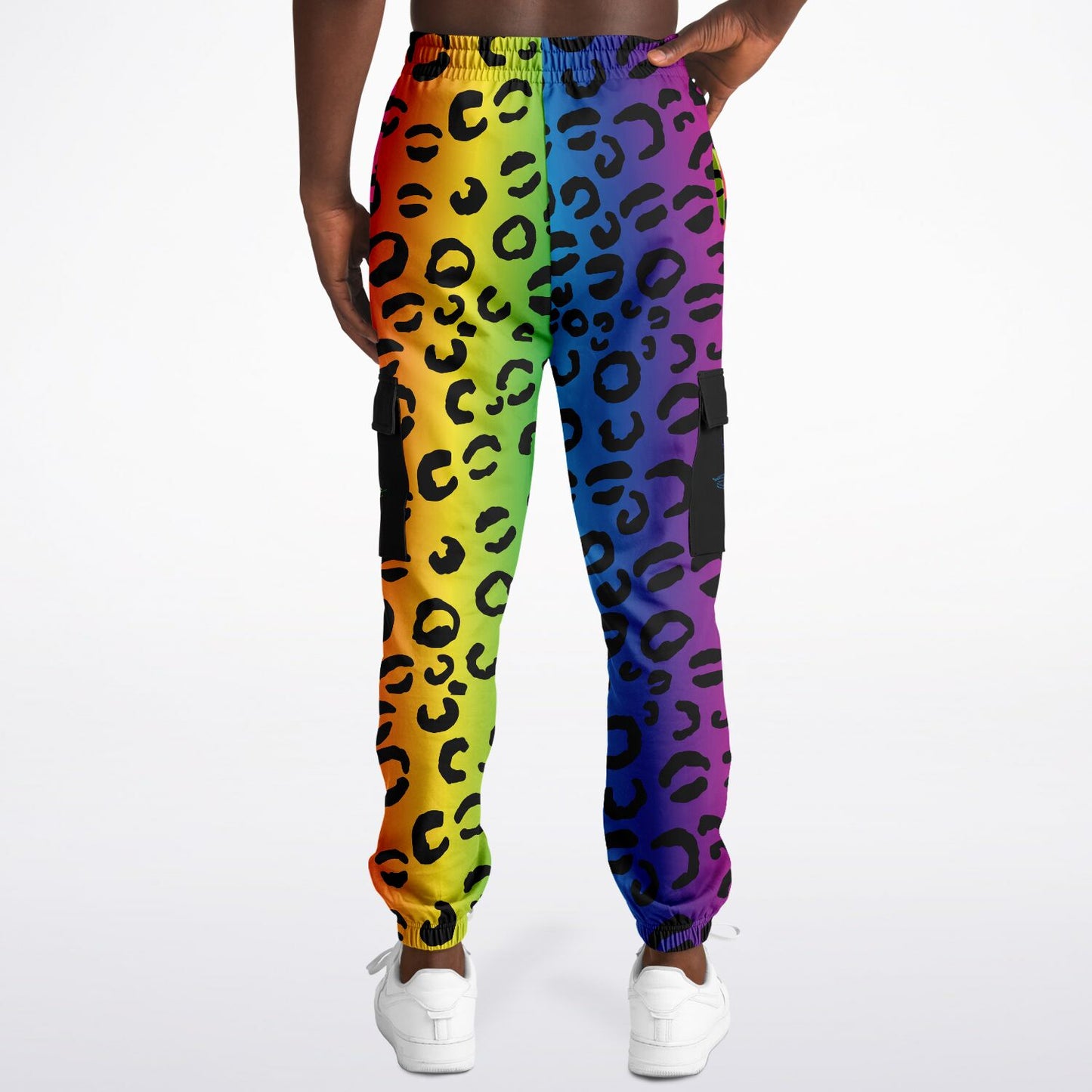 Rainbow Leopard Safari Sweatpants - HipHatter