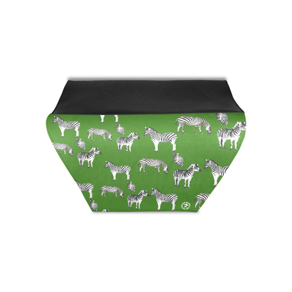 Green Zebra Safari Clutch Hand Bag - HipHatter
