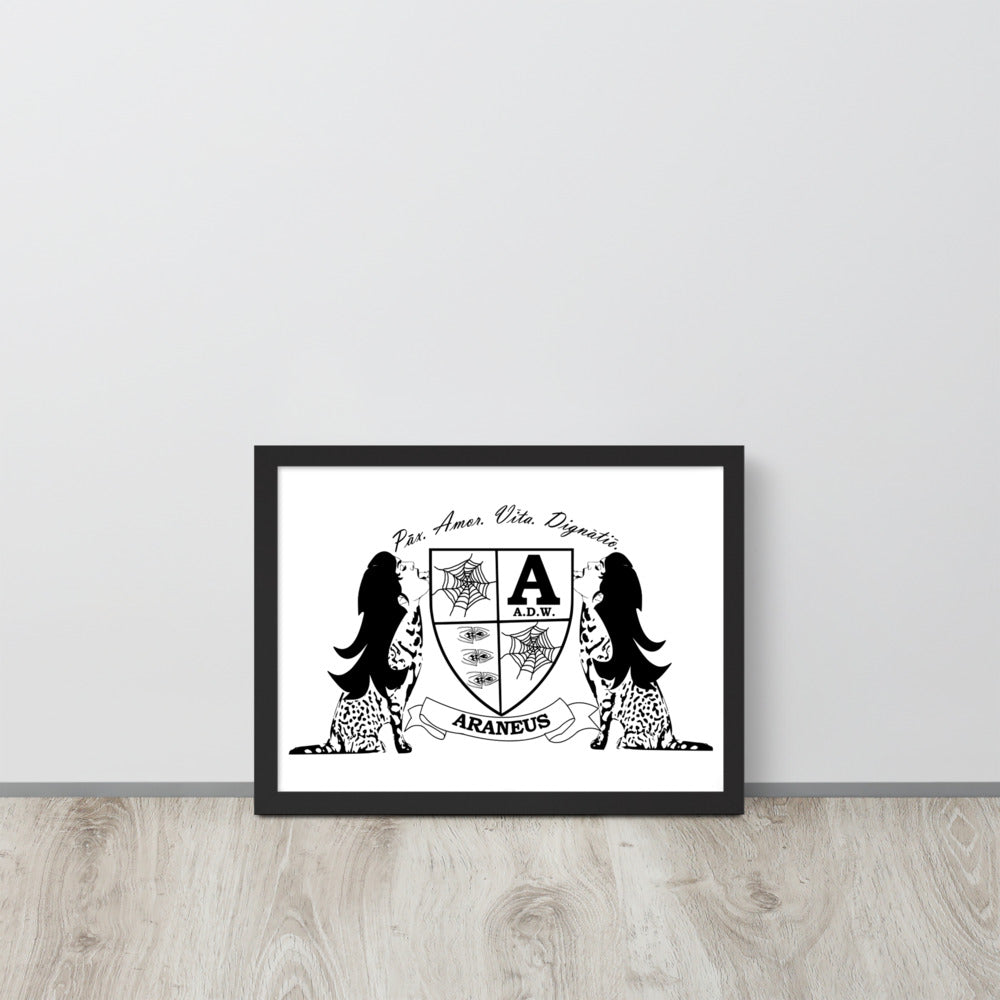 Licking Sphinx Women Framed Poster - HipHatter
