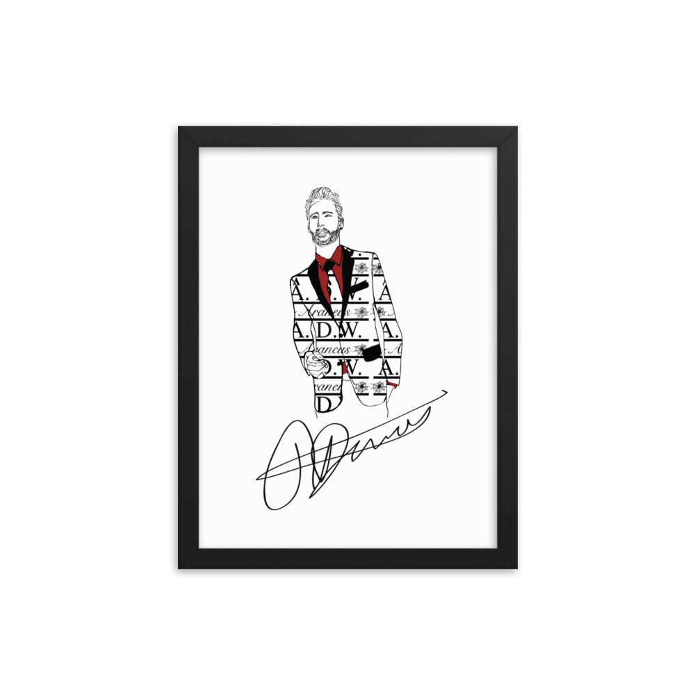 Sharks In Suits Framed Poster - HipHatter